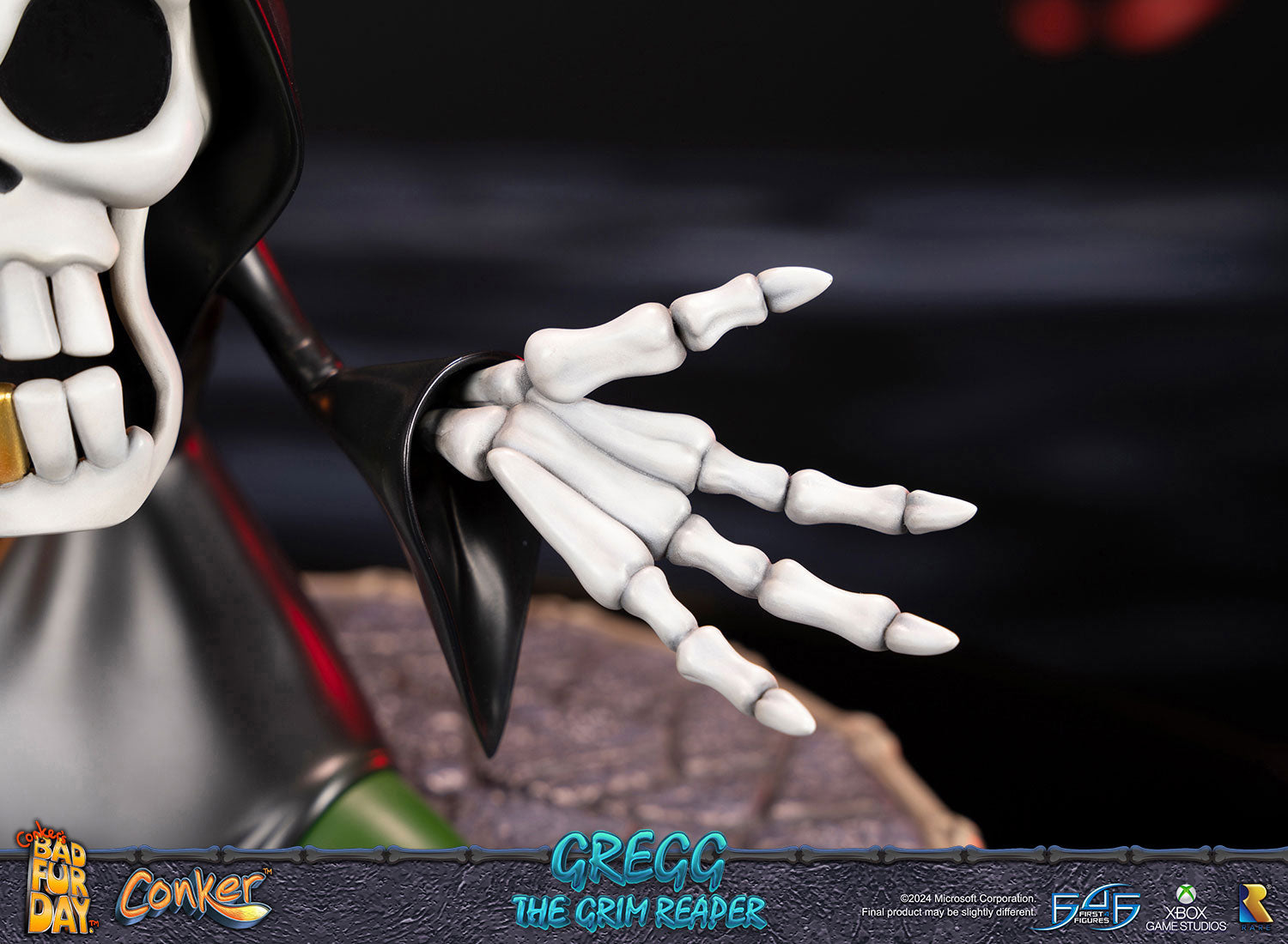 PRE-ORDER First4Figures - Conker's Bad Fur Day - Gregg the Grim Reaper
