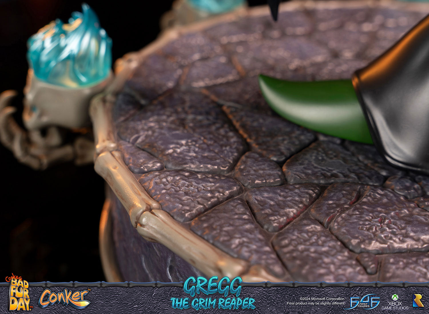 PRE-ORDER First4Figures - Conker's Bad Fur Day - Gregg the Grim Reaper