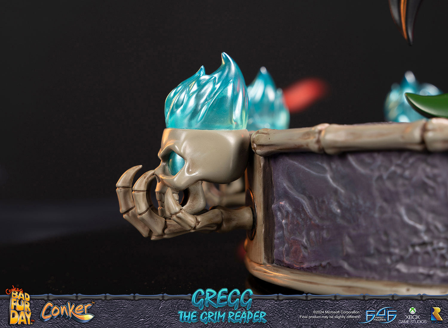 PRE-ORDER First4Figures - Conker's Bad Fur Day - Gregg the Grim Reaper