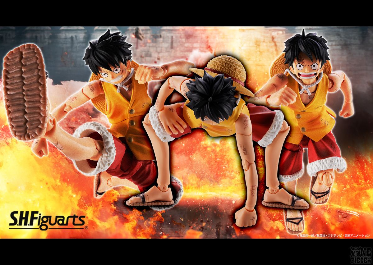 PRE-ORDER Bandai - S.H.Figuarts - ONE PIECE - Monkey D. Luffy: Summit War of Marineford