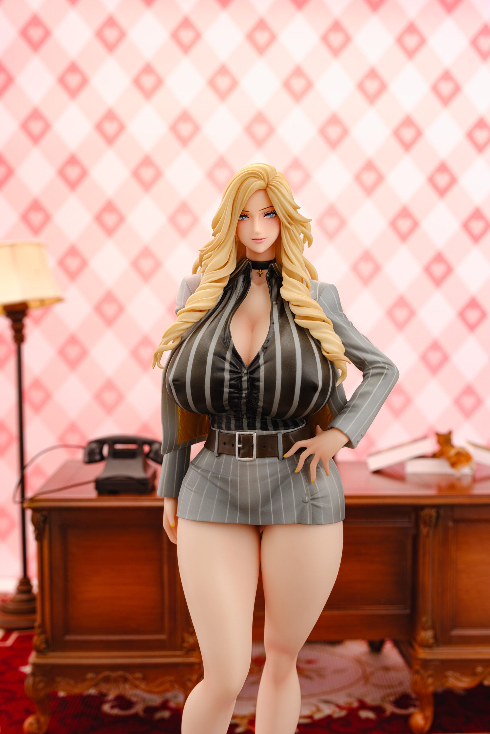 SPECIAL ORDER Daiki Kougyou - Gal Ane Shachou to Harem Office - Nishigori Ai: Grey Suit Ver.: Wholesome Ver. 1/7 [JP]