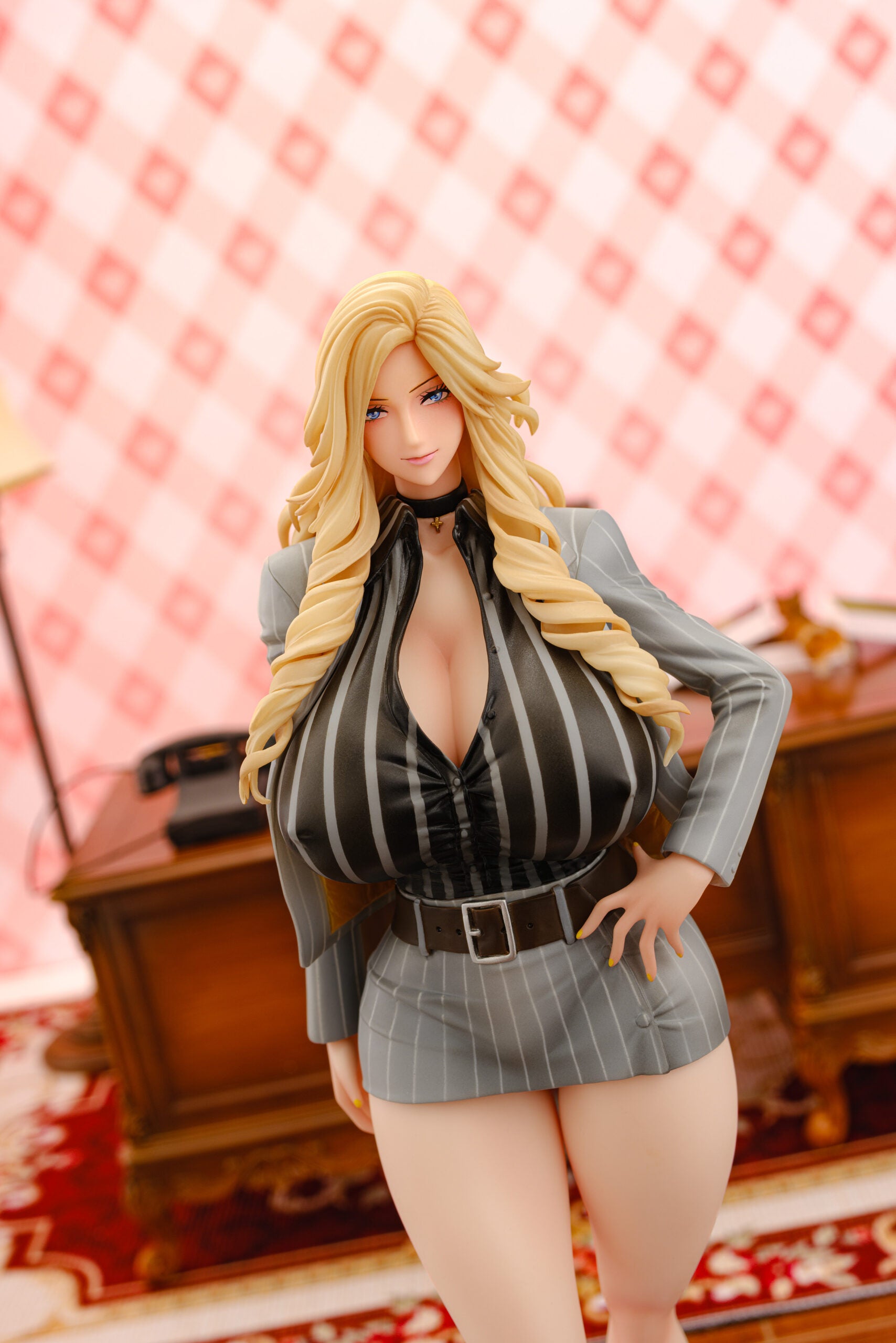SPECIAL ORDER Daiki Kougyou - Gal Ane Shachou to Harem Office - Nishigori Ai: Grey Suit Ver.: Wholesome Ver. 1/7 [JP]