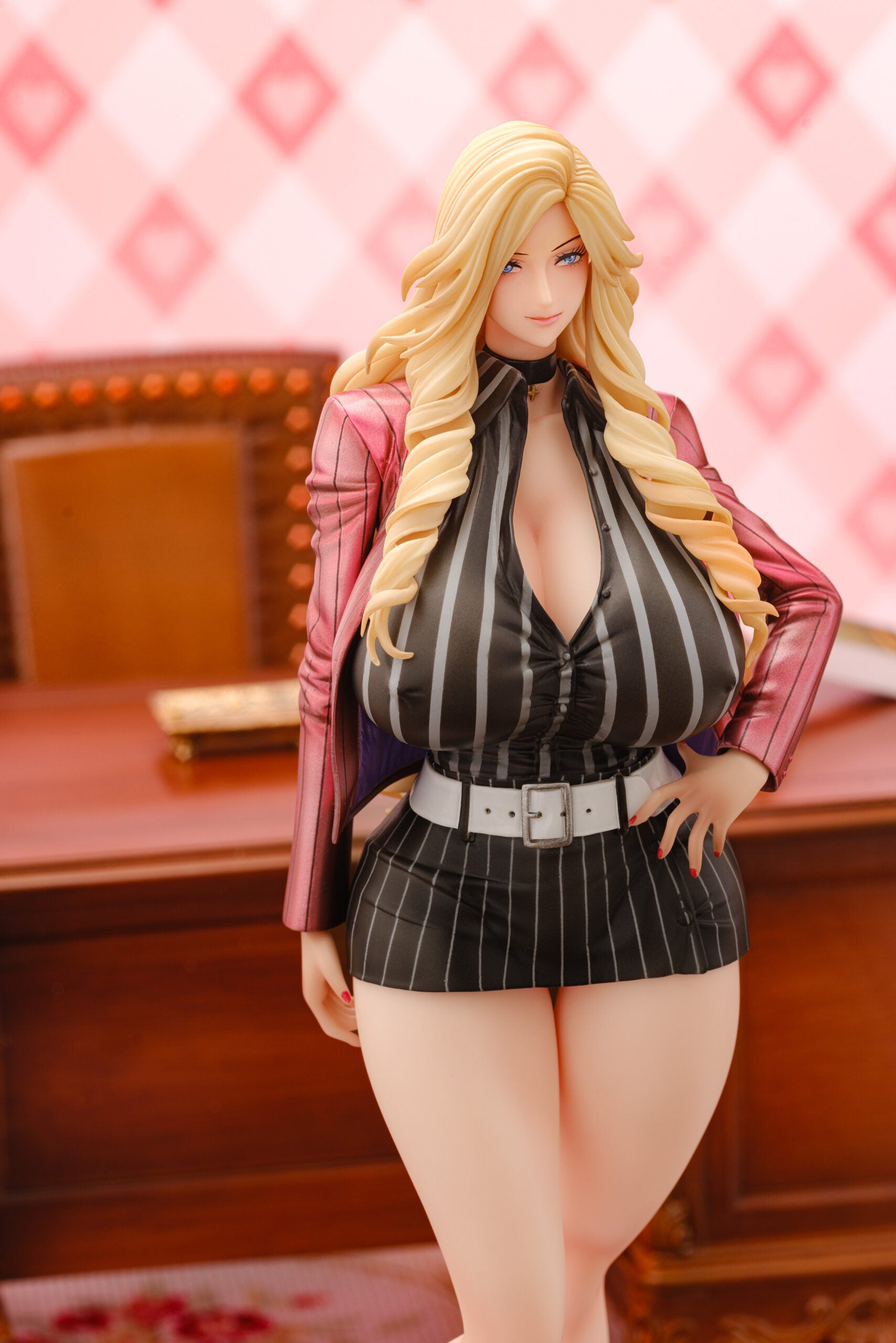SPECIAL ORDER Daiki Kougyou - Gal Ane Shachou to Harem Office - Nishigori Ai: Red Suit Ver.: Wholesome Ver. 1/7 [JP]