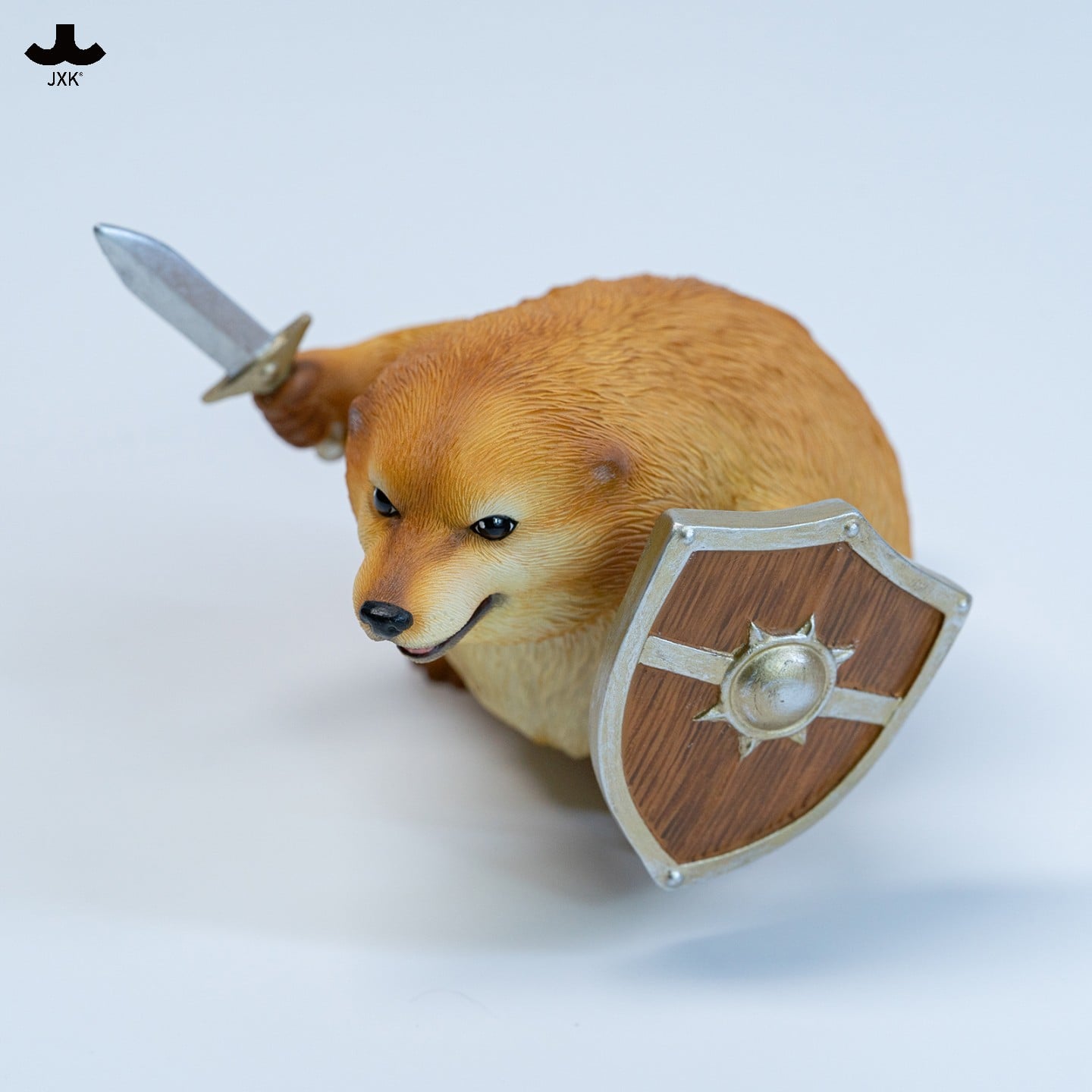 PRE-ORDER JXK Studio - HEADCREST - Sword & Shield Dog Ver. 2.0