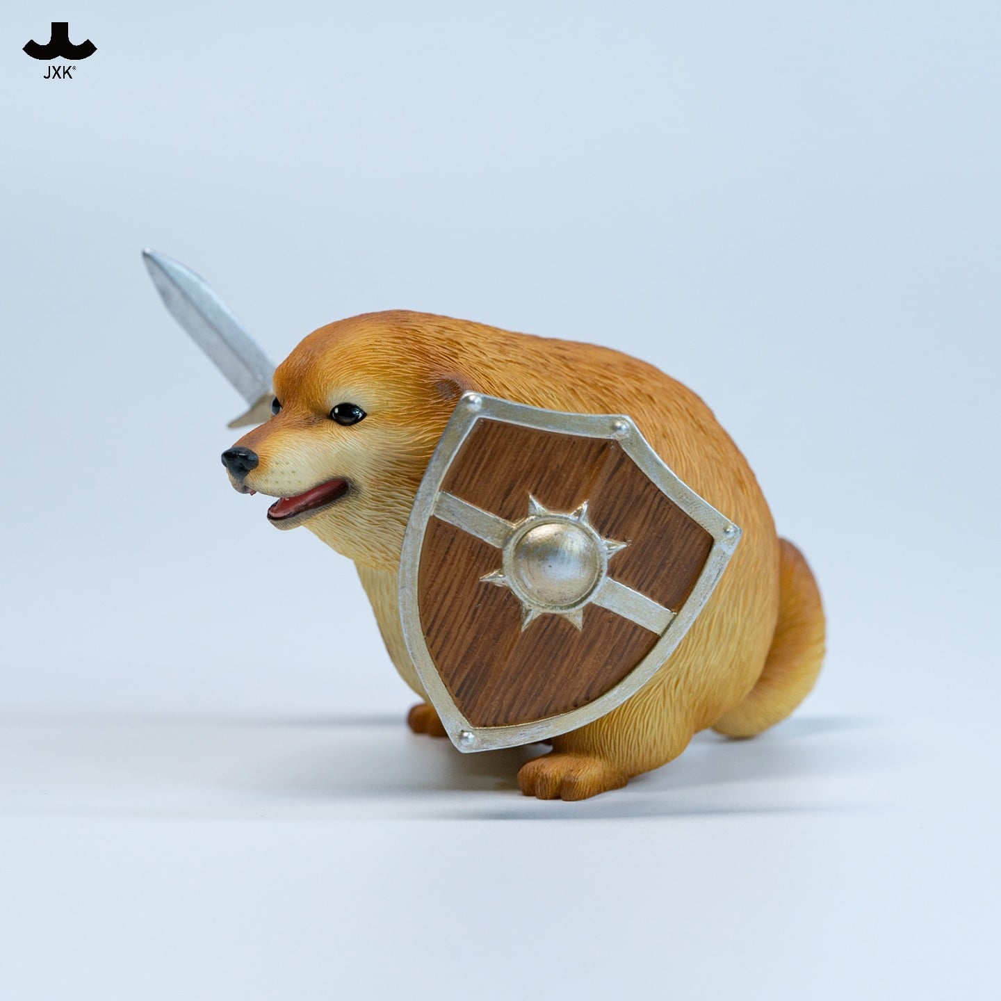 PRE-ORDER JXK Studio - HEADCREST - Sword & Shield Dog Ver. 2.0