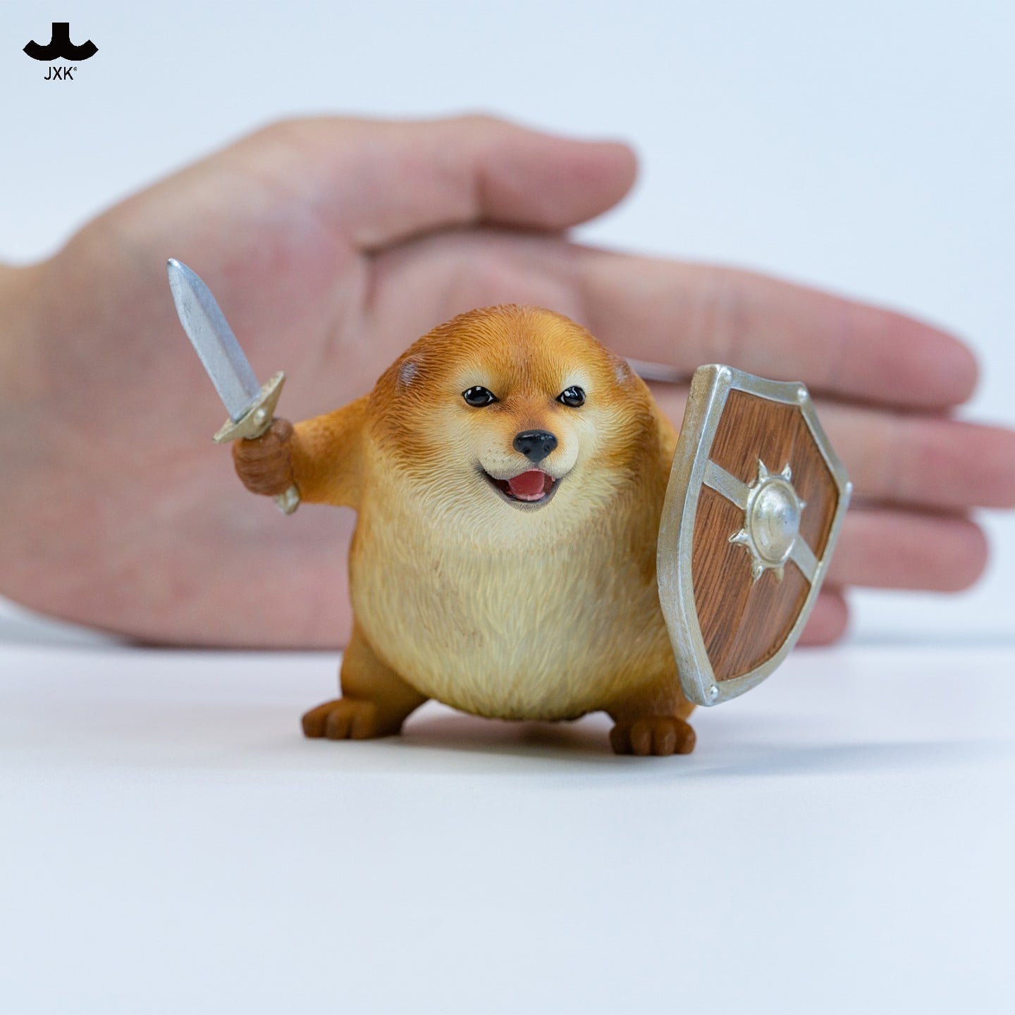 PRE-ORDER JXK Studio - HEADCREST - Sword & Shield Dog Ver. 2.0