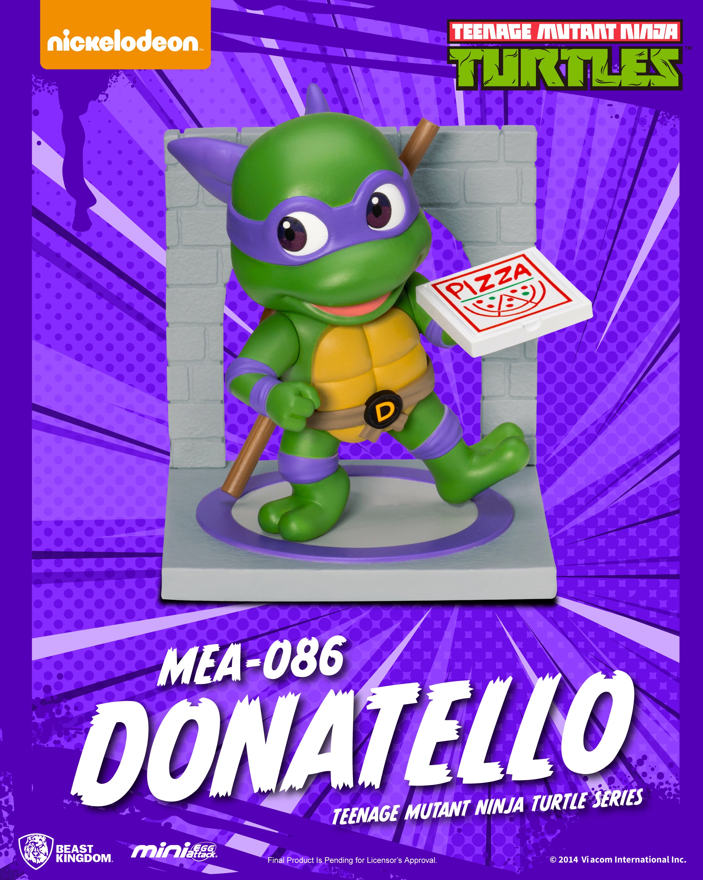 PRE-ORDER Beast Kingdom - Teenage Mutant Ninja Turtles Series Blind Box Set [Box of 6]