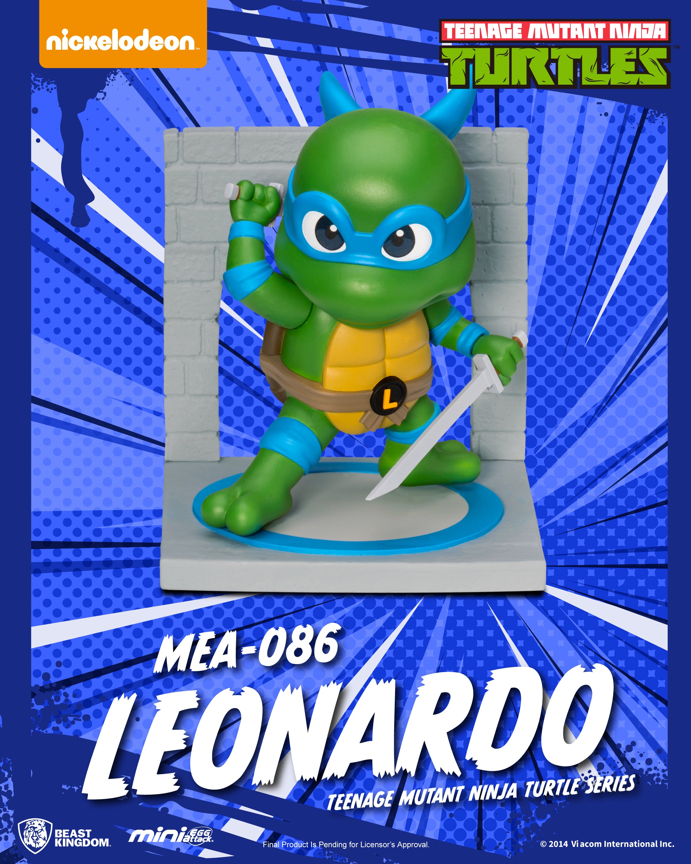 PRE-ORDER Beast Kingdom - Teenage Mutant Ninja Turtles Series Blind Box Set [Box of 6]