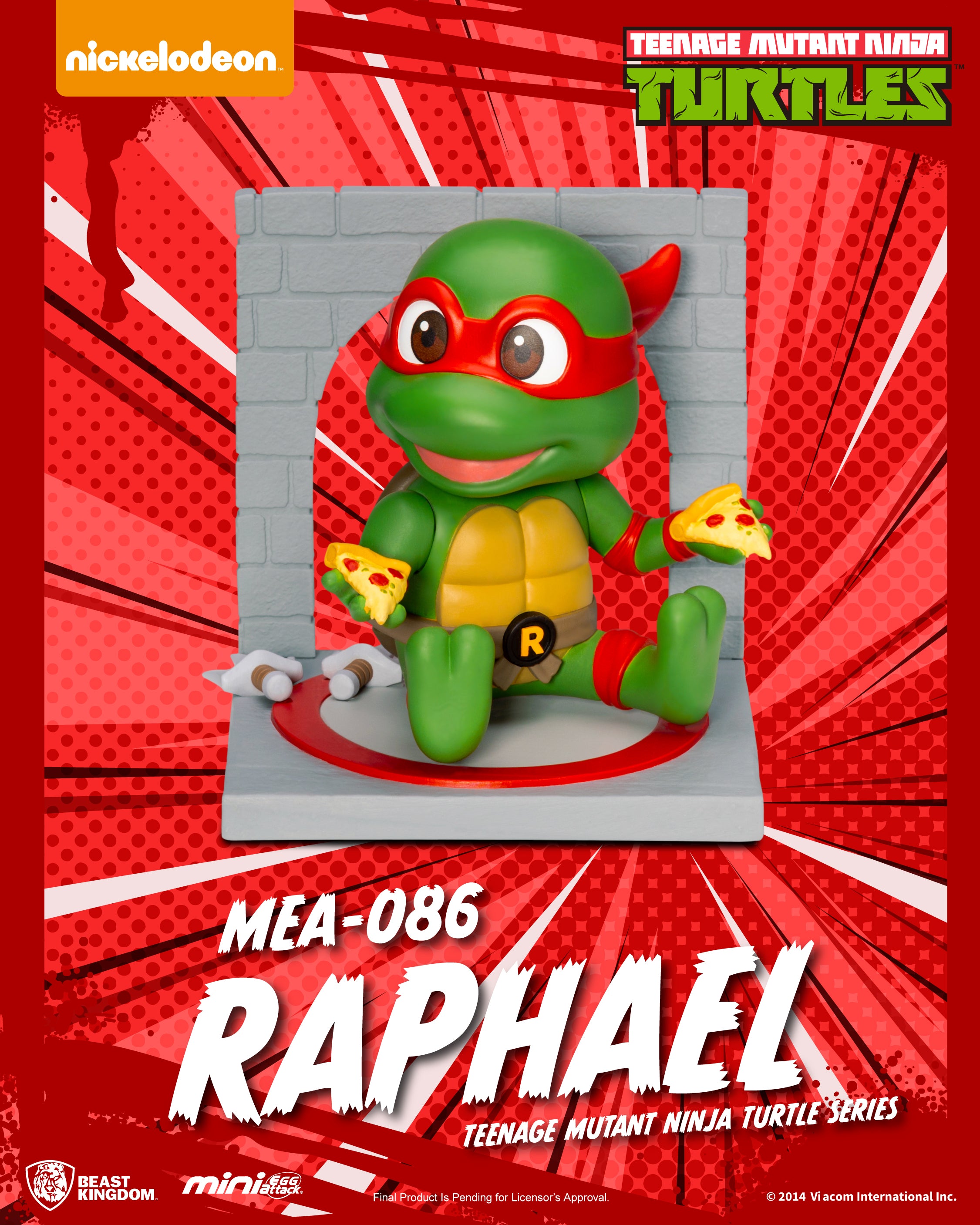 PRE-ORDER Beast Kingdom - Teenage Mutant Ninja Turtles Series Blind Box Set [Box of 6]