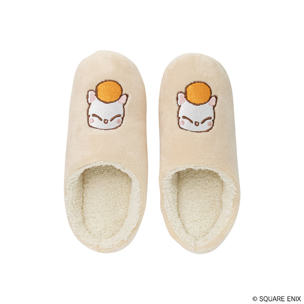 PRE-ORDER Square Enix - Final Fantasy XIV Fluffy Slippers - Moogle