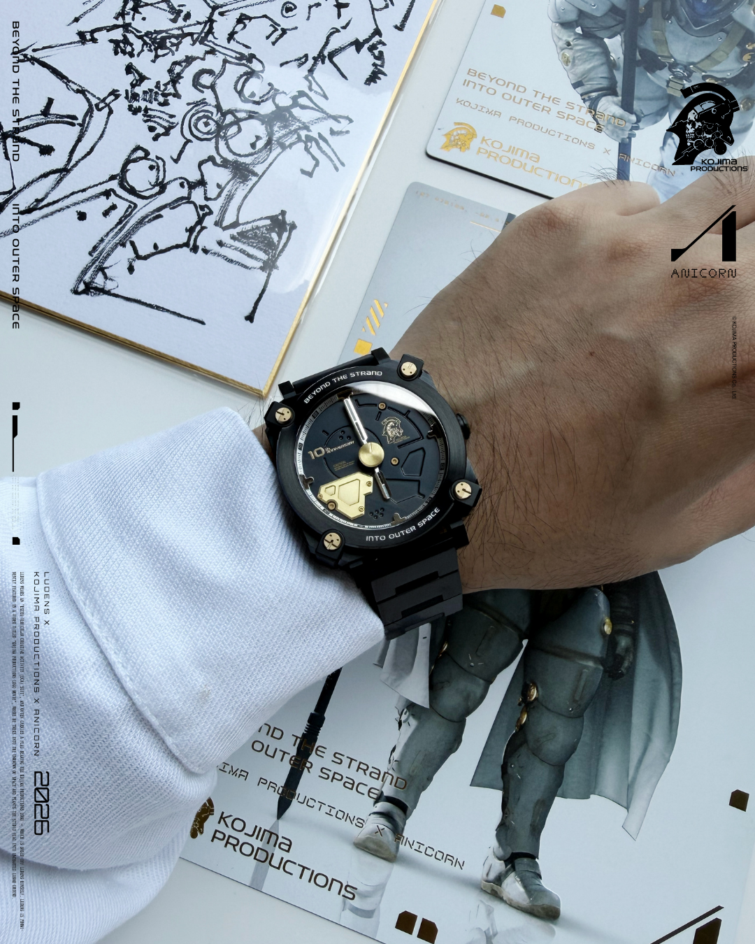 SPECIAL ORDER Anicorn Watches - Kojima Productions × Anicorn - Ludens X Watch Set