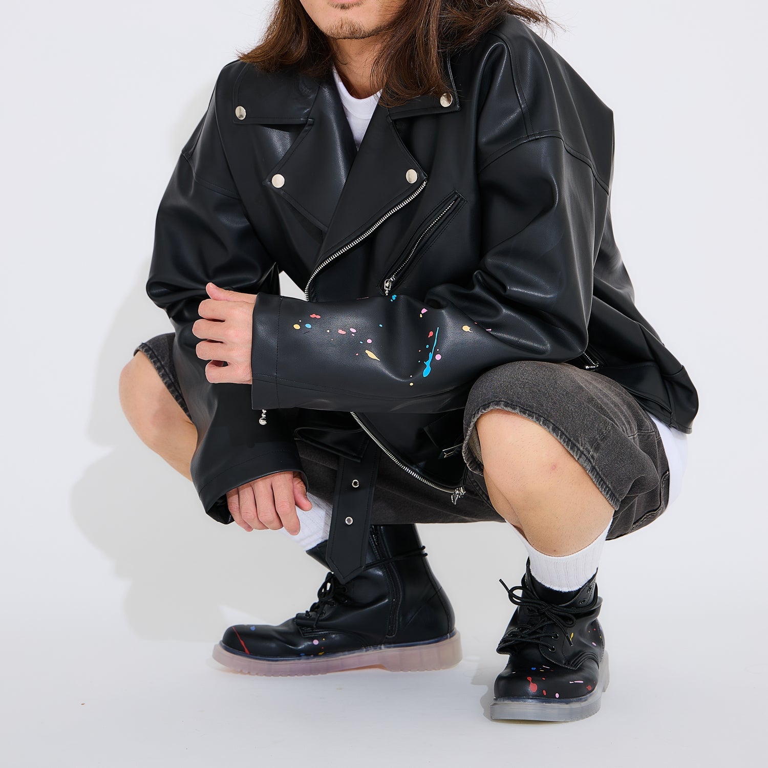 SPECIAL ORDER Super Groupies - Bocchi The Rock! - Kessoku Band Model Oversized Riders Jacket [JP]
