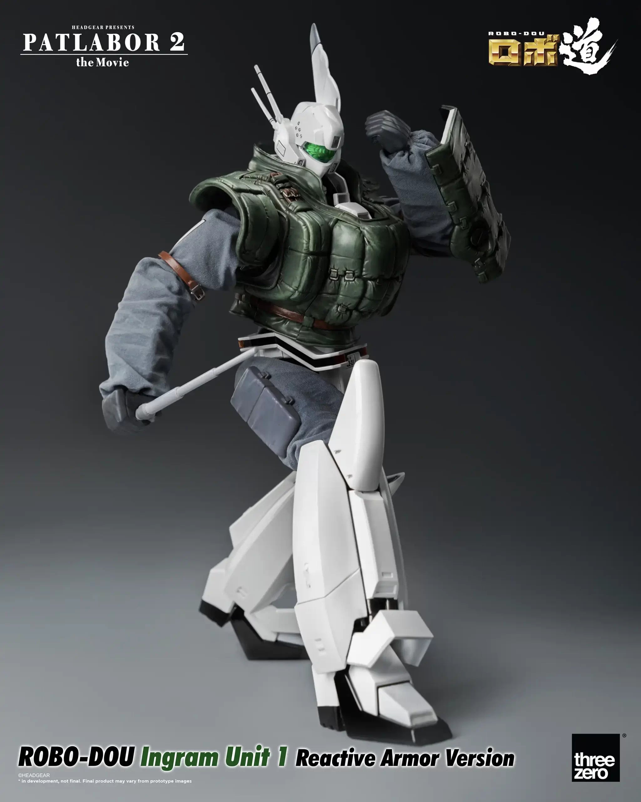 PRE-ORDER threezero - ROBO-DOU - Patlabor 2: The Movie - Ingram Unit 1: Reactive Armor Ver. 1/35