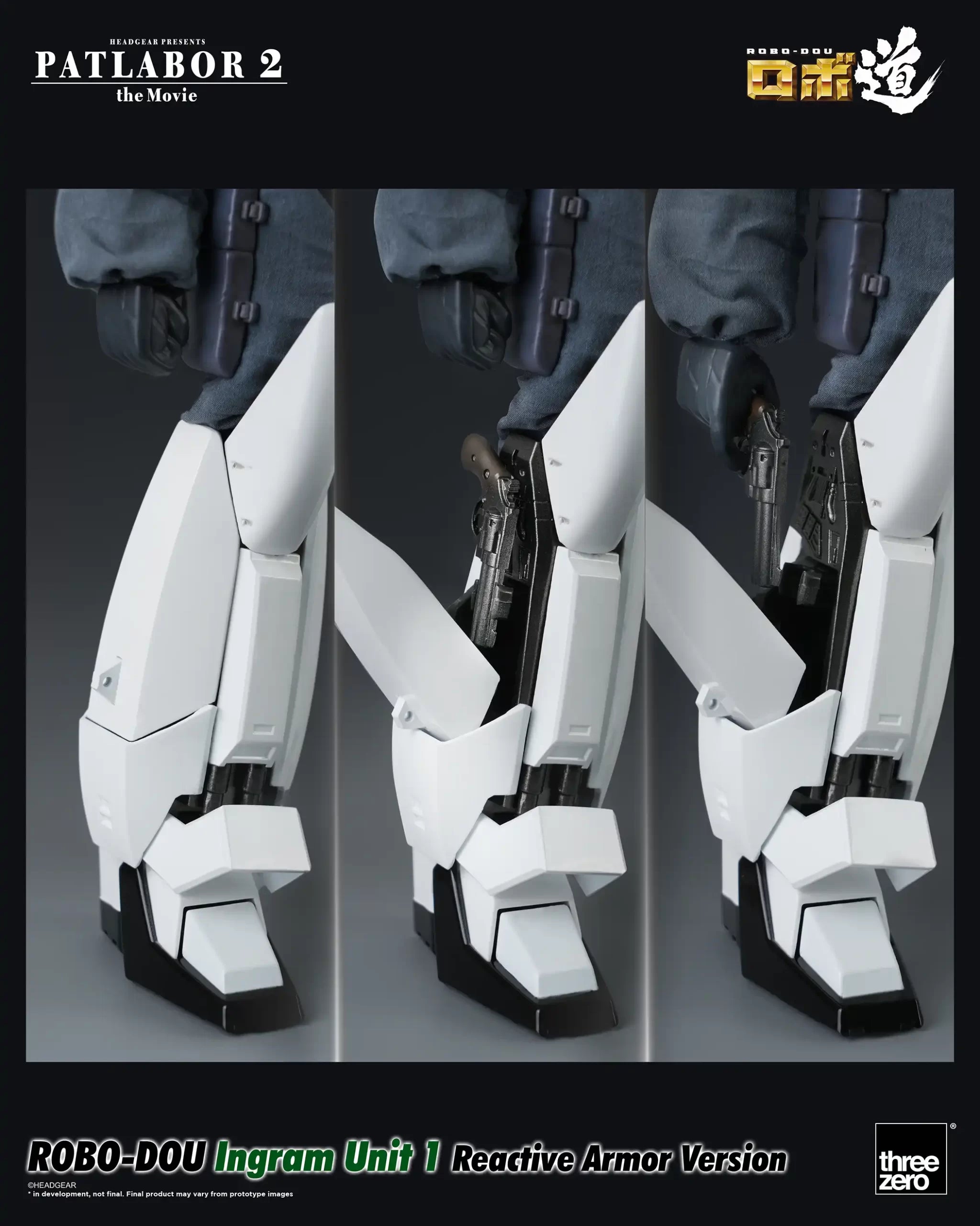 PRE-ORDER threezero - ROBO-DOU - Patlabor 2: The Movie - Ingram Unit 1: Reactive Armor Ver. 1/35