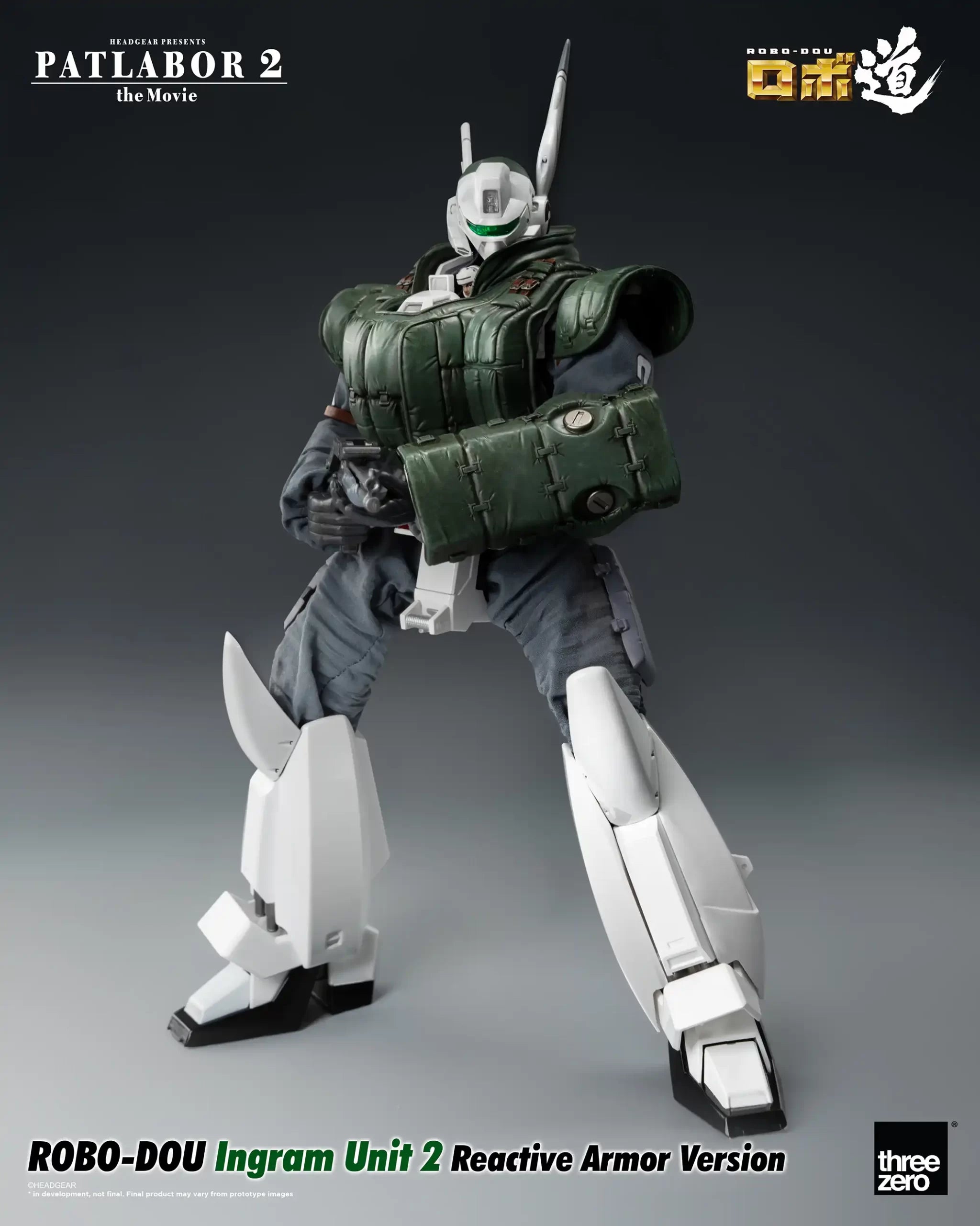 PRE-ORDER threezero - ROBO-DOU - Patlabor 2: The Movie - Ingram Unit 2: Reactive Armor Ver. 1/35