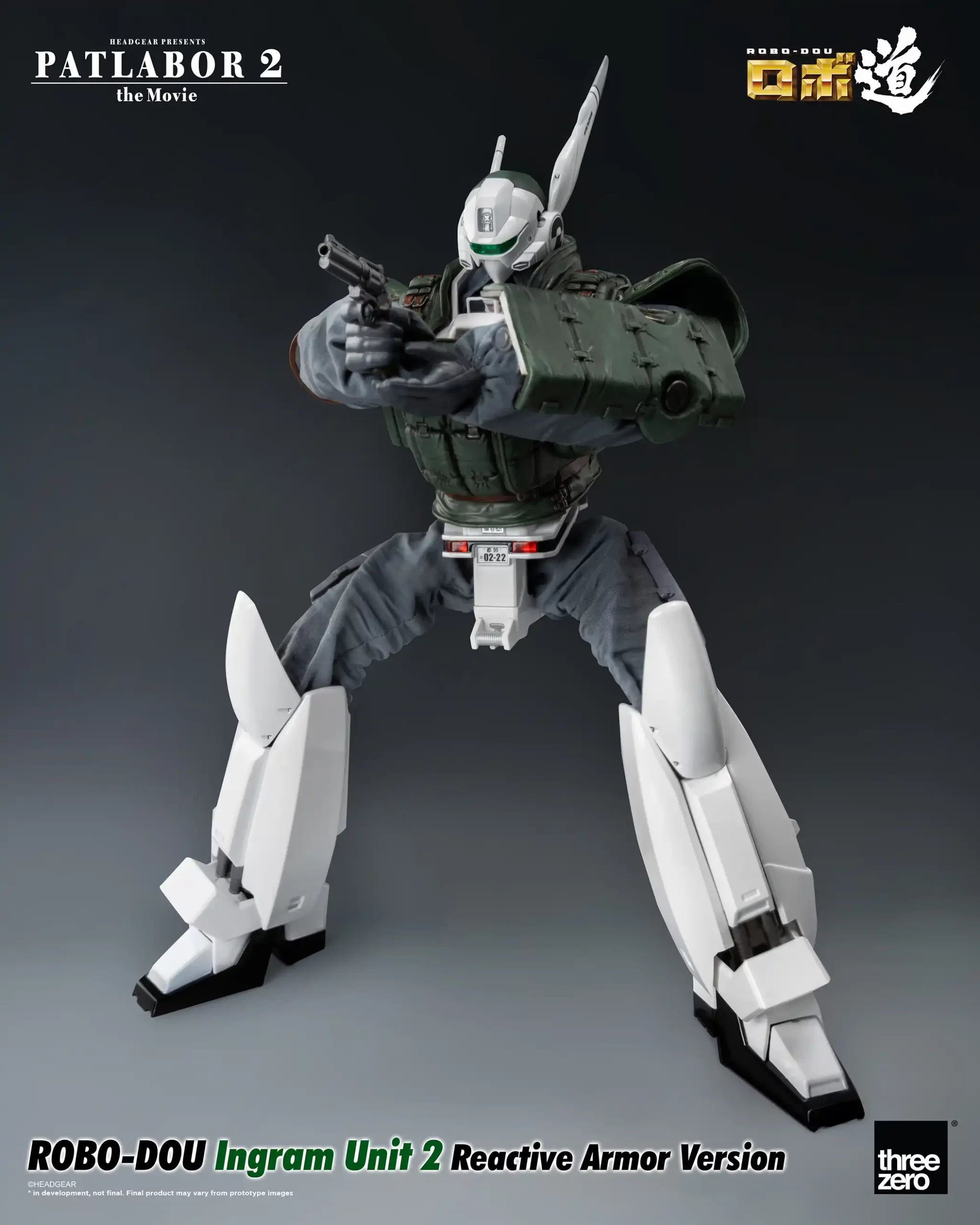 PRE-ORDER threezero - ROBO-DOU - Patlabor 2: The Movie - Ingram Unit 2: Reactive Armor Ver. 1/35