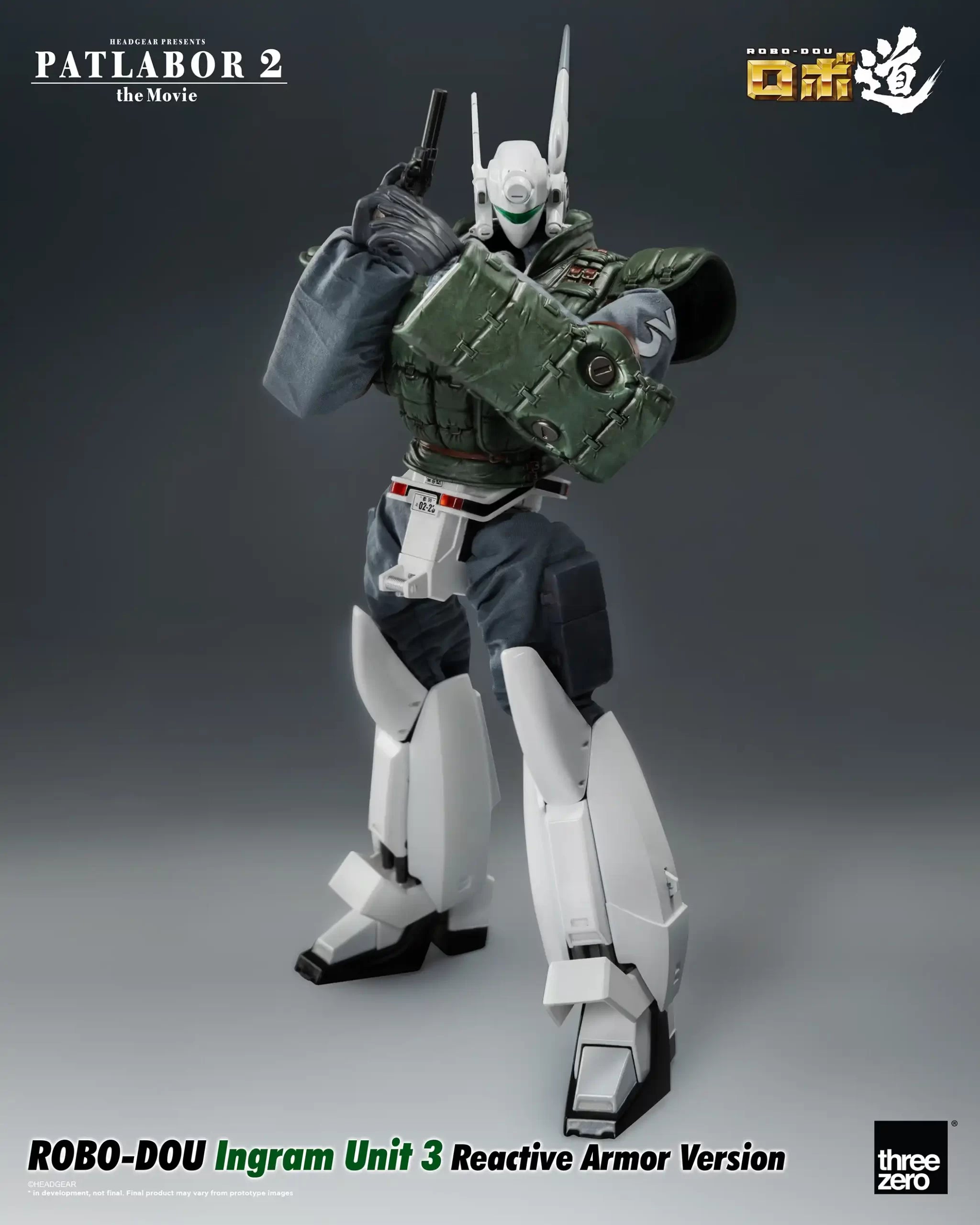 PRE-ORDER threezero - ROBO-DOU - Patlabor 2: The Movie - Ingram Unit 3