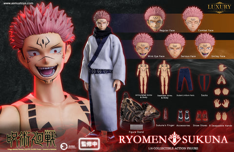 PRE-ORDER Asmus Toys - Jujutsu Kaisen - Ryomen Sukuna: Luxury Edition 1/6