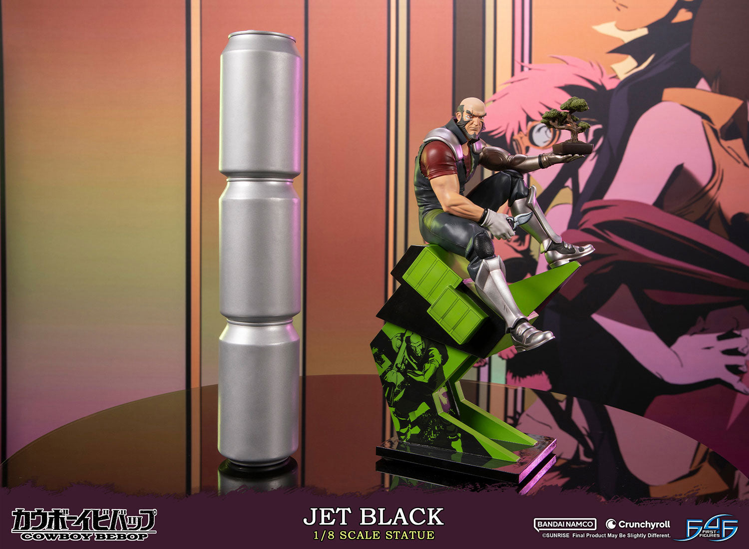 PRE-ORDER First4Figures - Cowboy Bebop - Jet Black 1/8