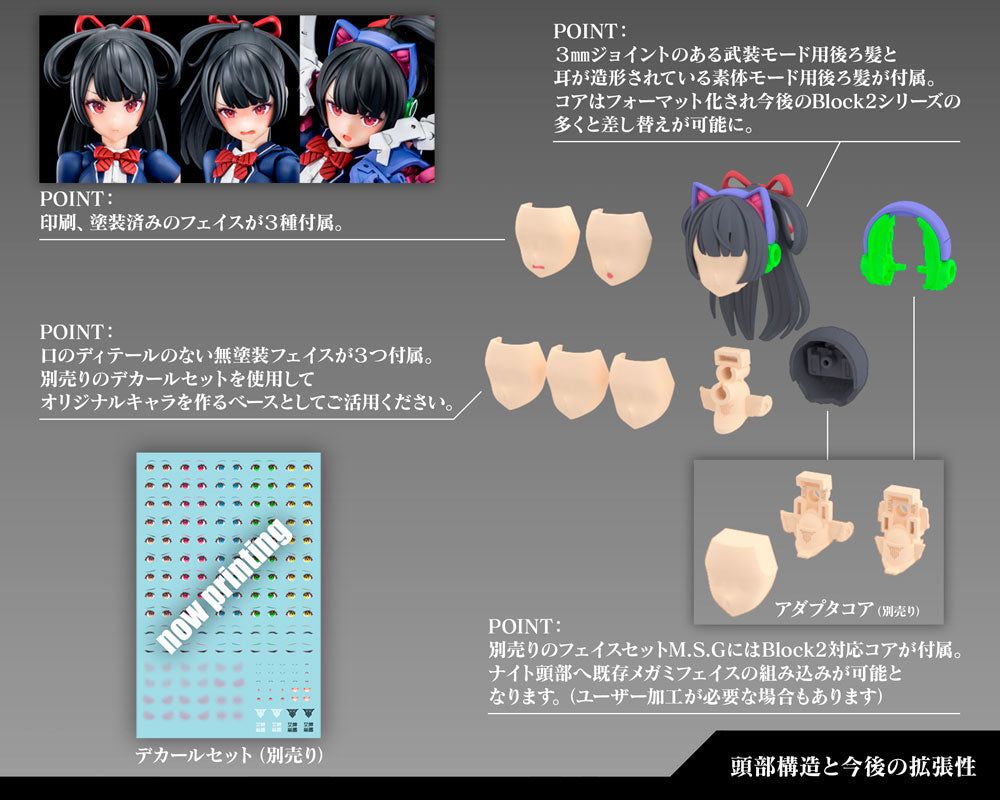 PRE-ORDER Kotobukiya - Megami Device - Machinika Block2-M - Buster Doll Knight