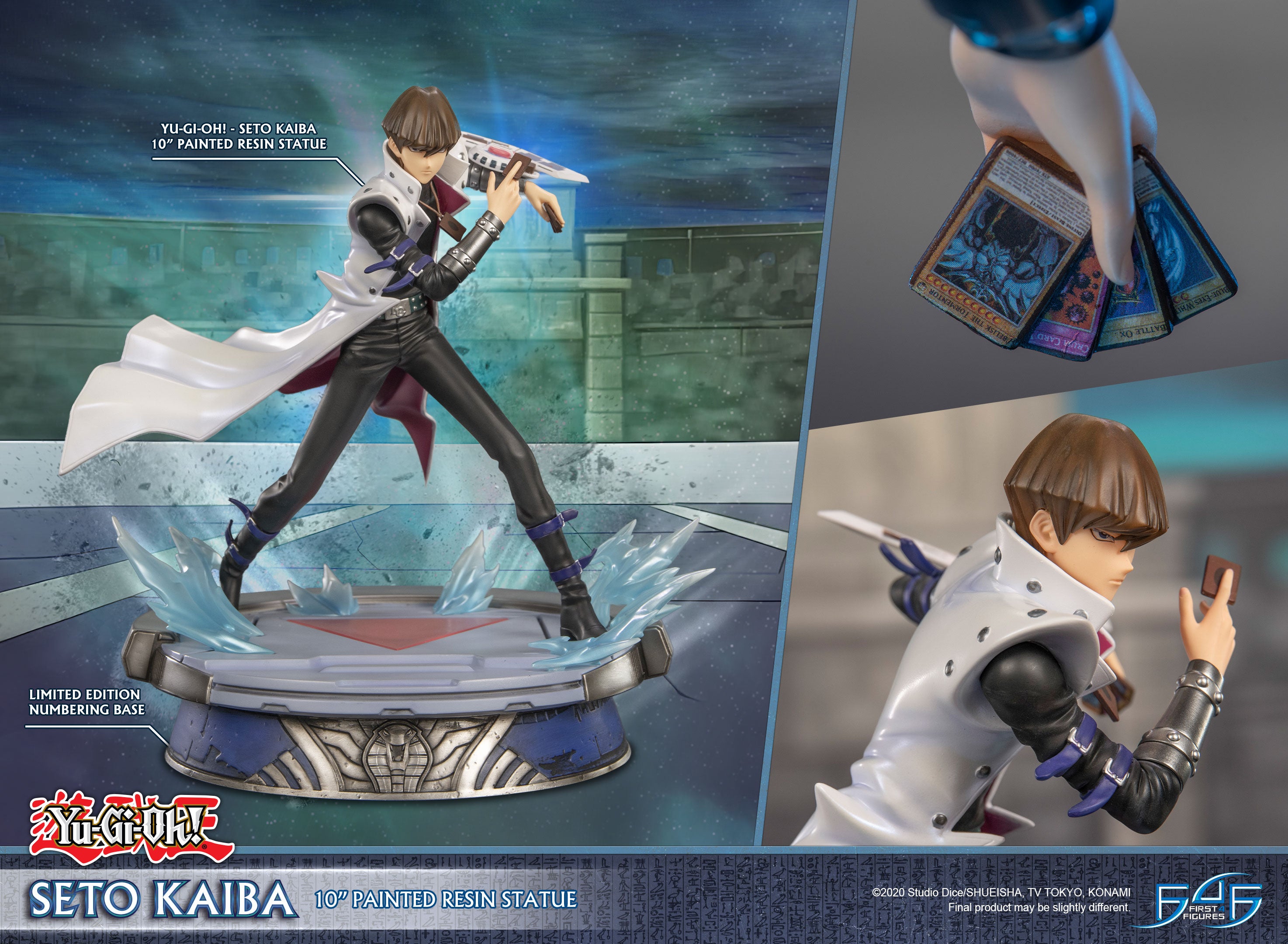 PRE-ORDER First 4 Figures - Yu-Gi-Oh! - Seto Kaiba