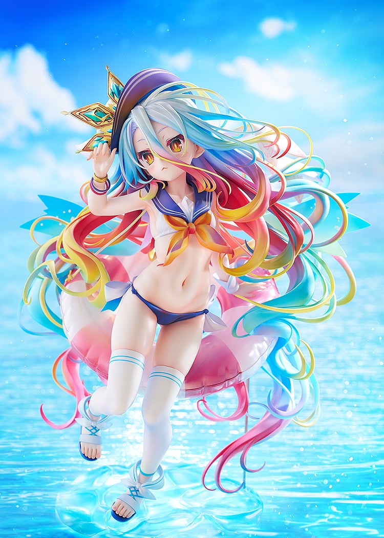 SPECIAL ORDER Good Smile Company - No Game No Life - Shiro: Sailor-Style Swimsuit Ver. 1/7 [JP]