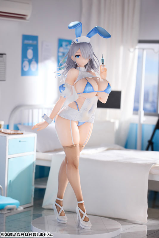 PRE-ORDER Pink Cat - Mataro Original Illustration - Blue Nurse Bunny 1/6 [EXCLUSIVE] [JP]
