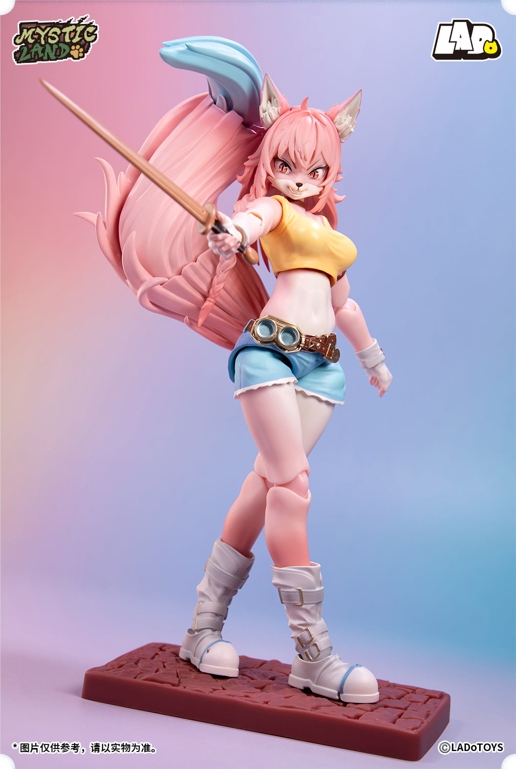 PRE-ORDER LADoTOYS - ERA-001CL - Liya Alopex: CandyLand Ver. 1/12