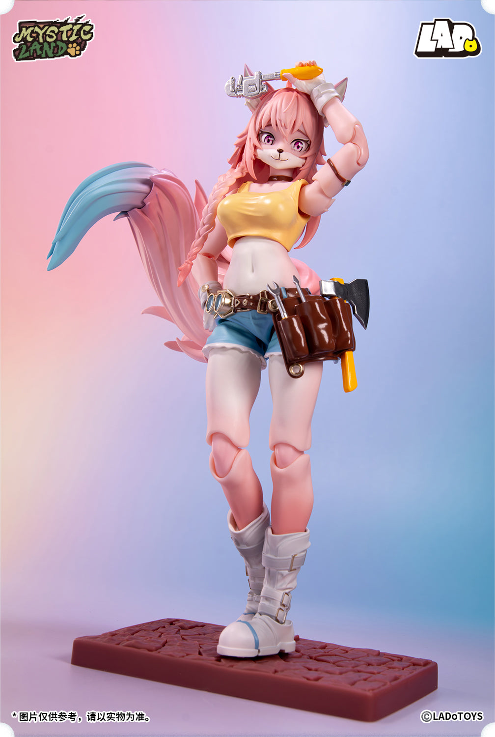 PRE-ORDER LADoTOYS - ERA-001CL - Liya Alopex: CandyLand Ver. 1/12