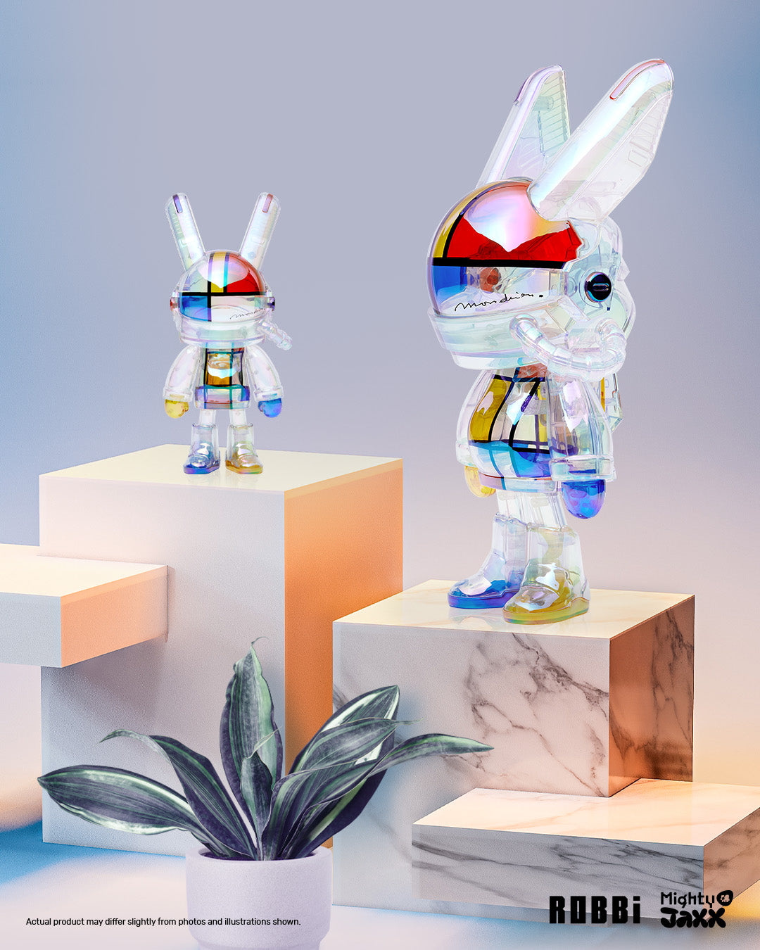 PRE-ORDER ROBBi DREAM CITY (Piet Mondrian Edition) 400% (27cm)