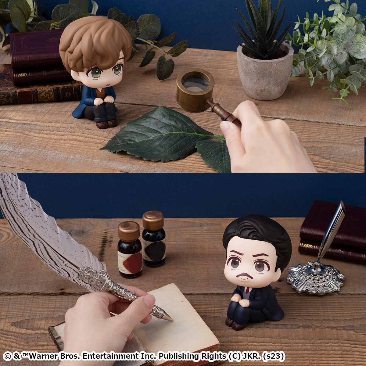 PRE-ORDER MegaHouse - Look Up - Fantastic Beasts - Newt Scamander & Jacob Kowalski [EXCLUSIVE]