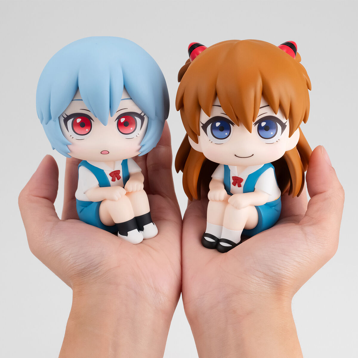 IN-STOCK MegaHouse - Look Up - Rebuild of Evangelion - Asuka Langley Shikinami & Rei Ayanami Set [EXCLUSIVE]