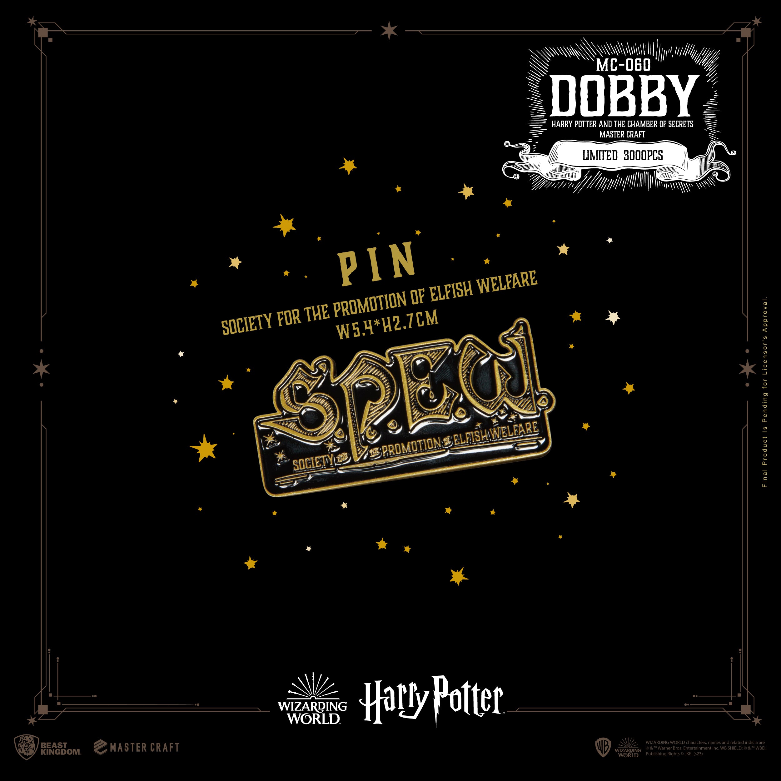 PRE-ORDER Harry Potter: Chamber of Secrets - Master Craft Dobby