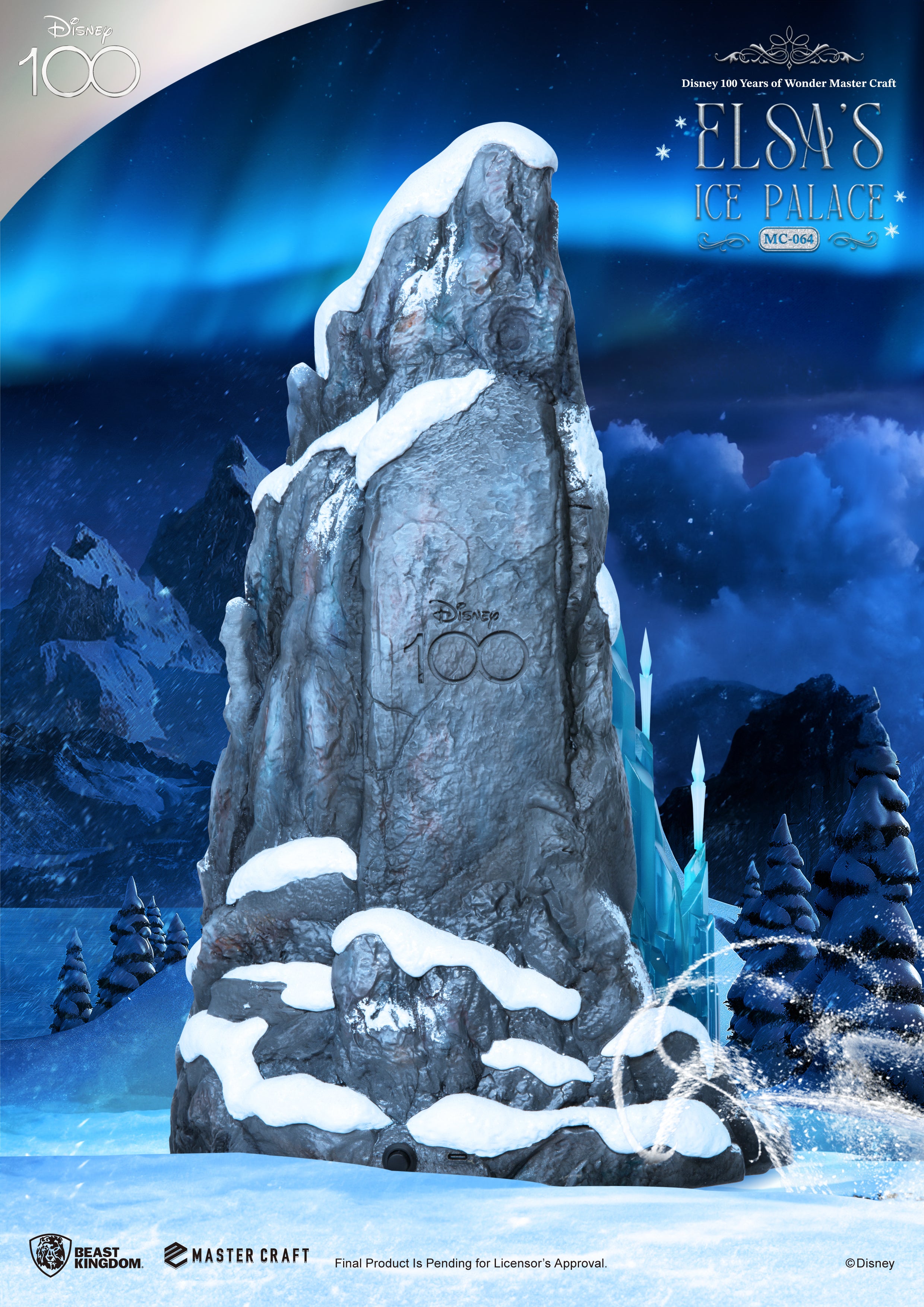 PRE-ORDER Beast Kingdom - Disney 100 Years of Wonder - Master Craft Elsa's Ice Palace