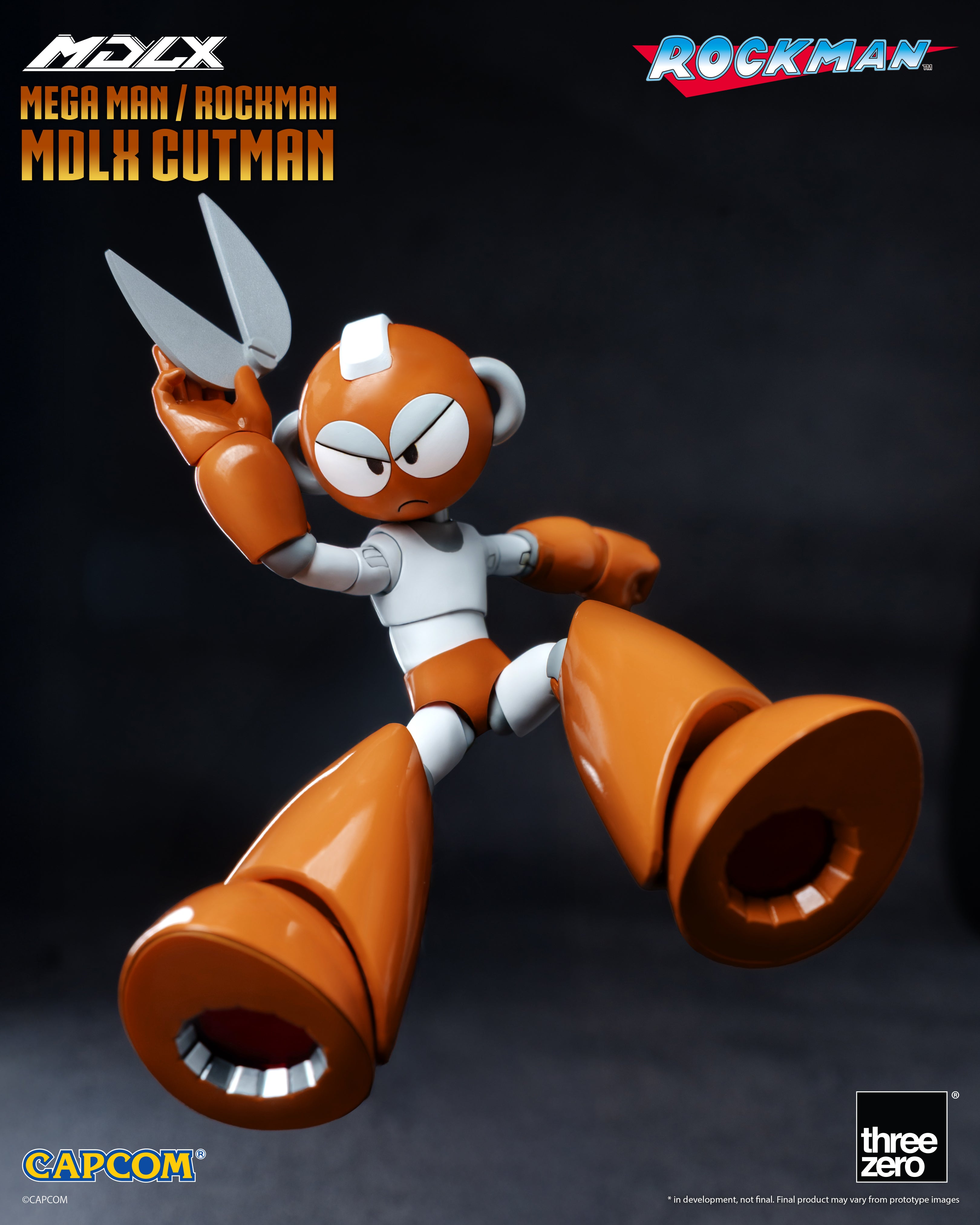 PRE-ORDER threezero - MDLX - Megaman - Cut Man