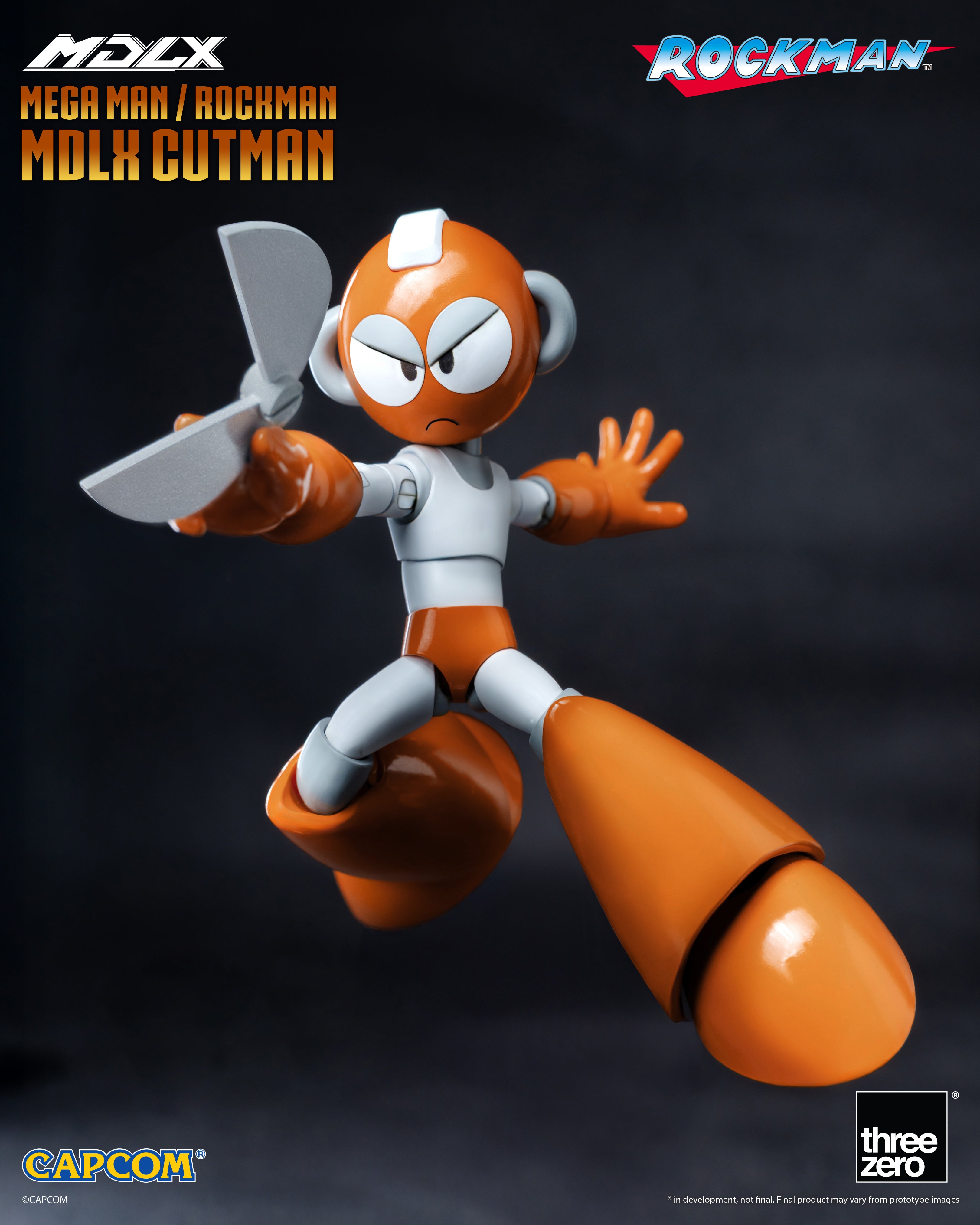 PRE-ORDER threezero - MDLX - Megaman - Cut Man