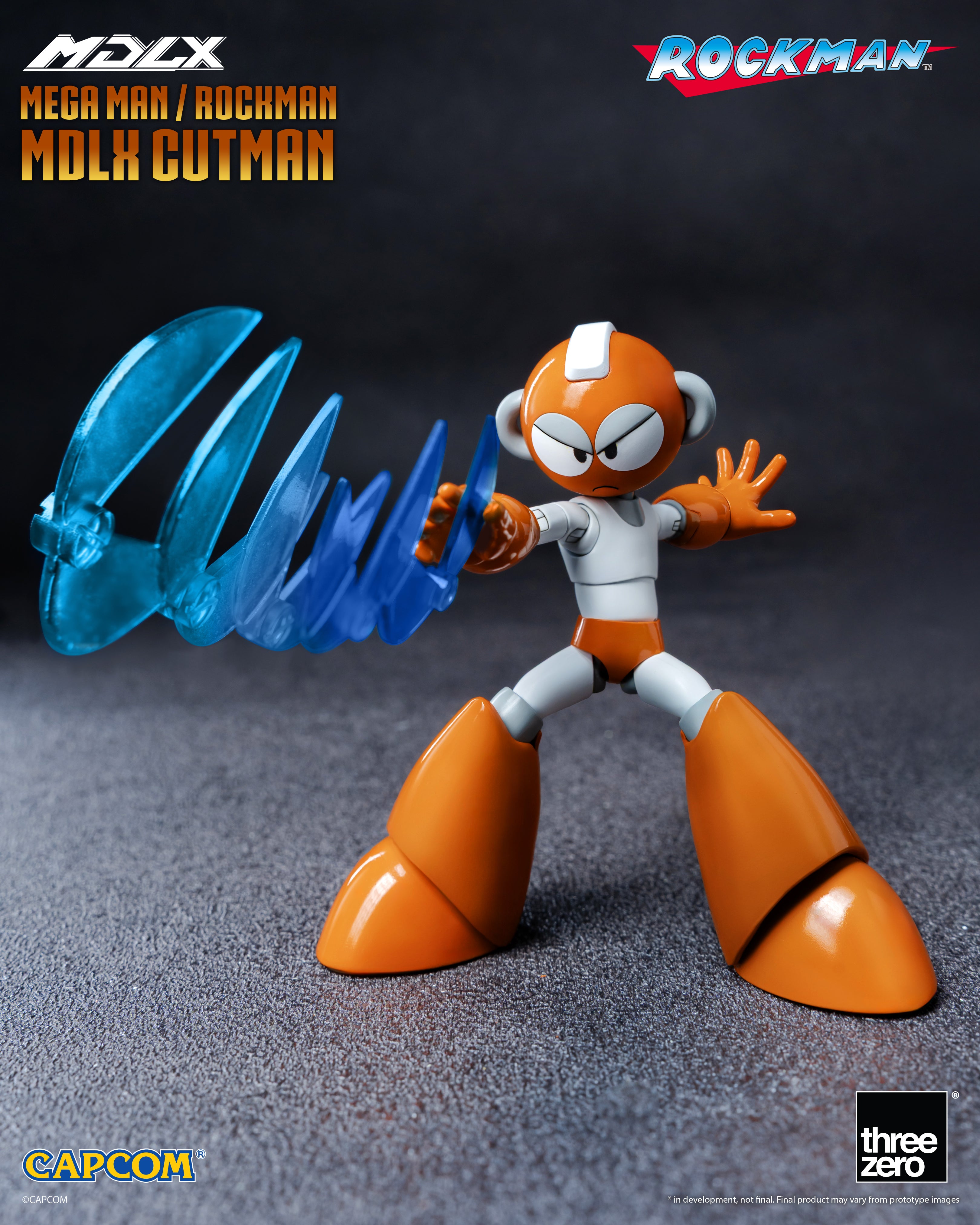 PRE-ORDER threezero - MDLX - Megaman - Cut Man