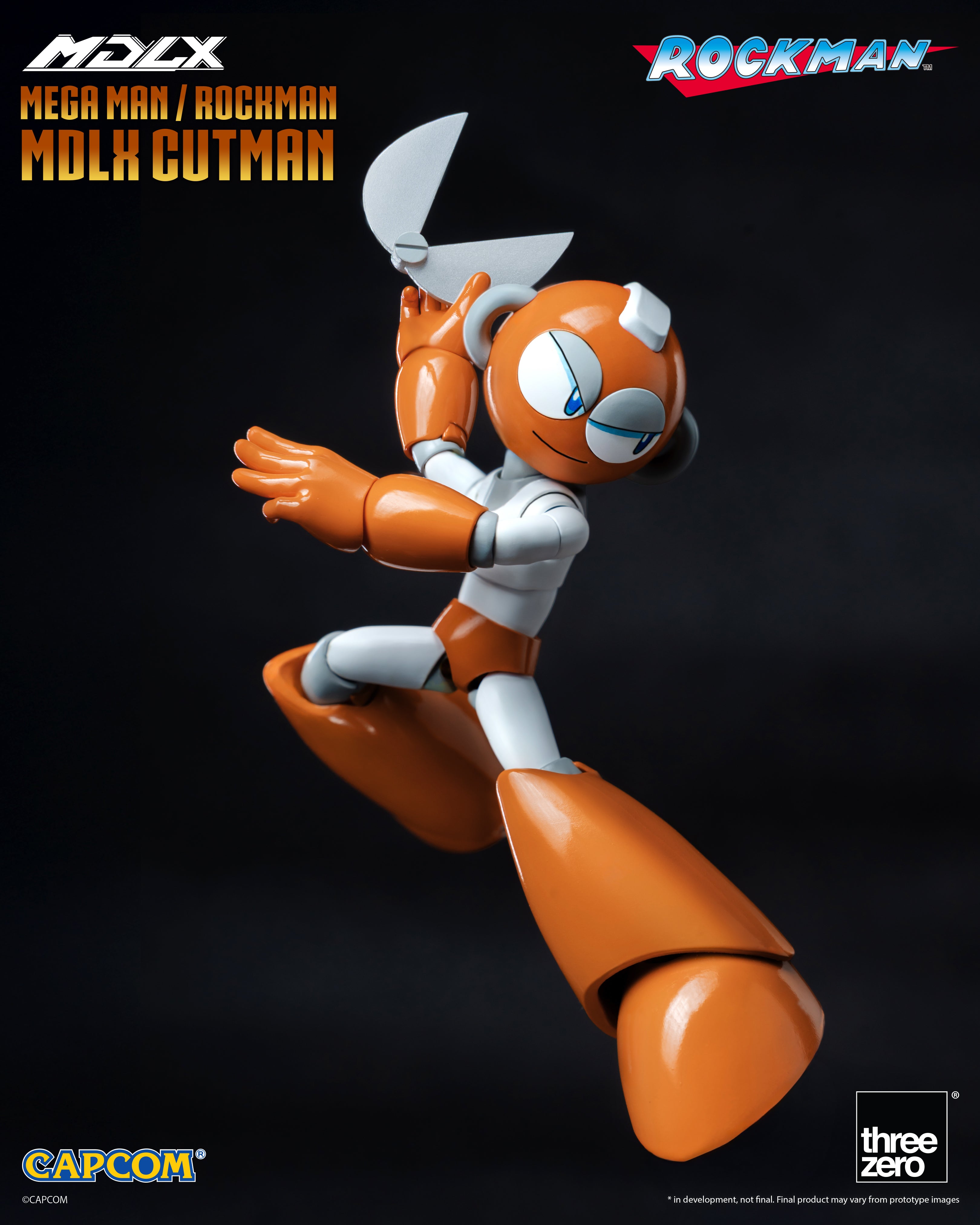 PRE-ORDER threezero - MDLX - Megaman - Cut Man