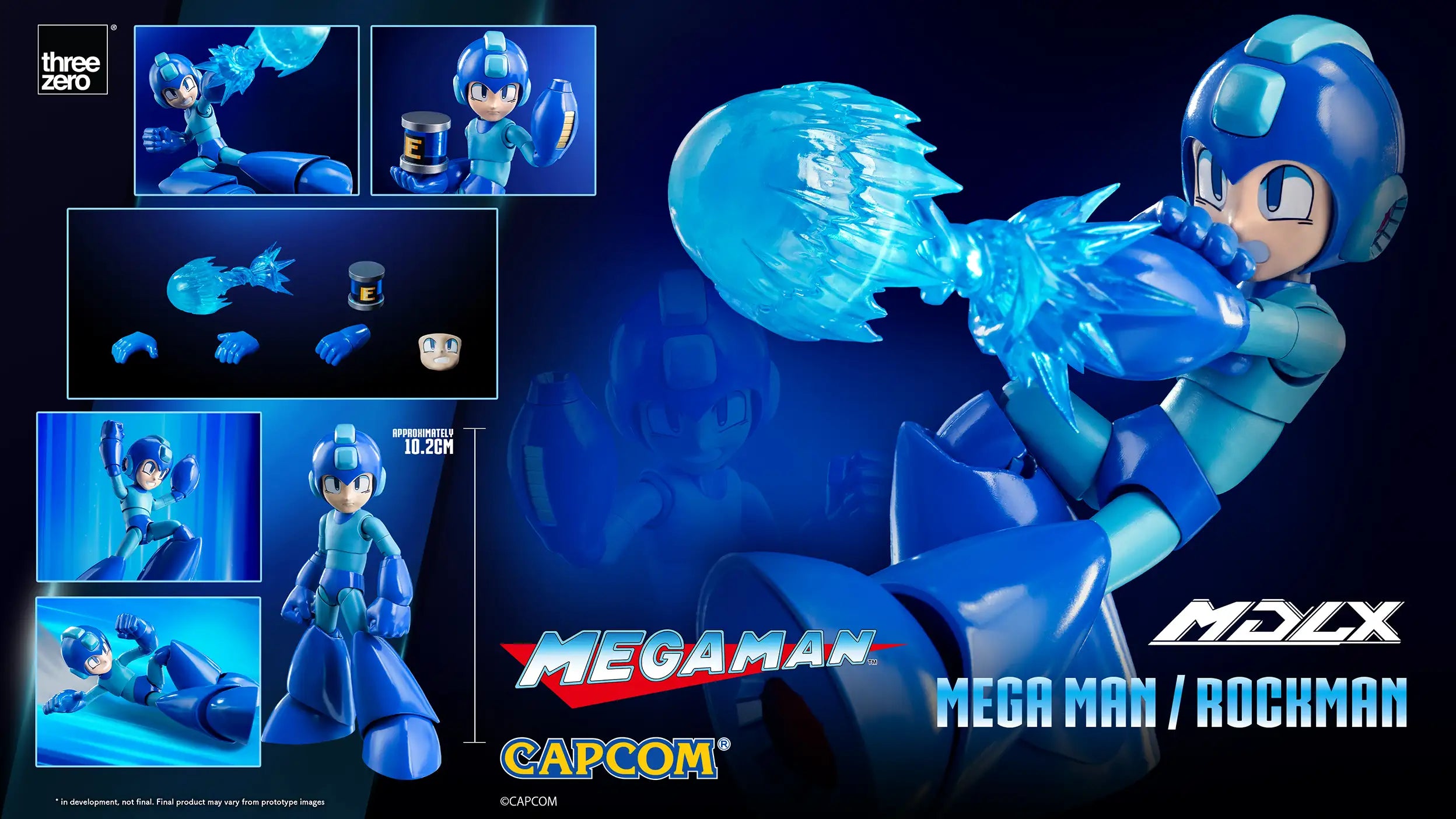 IN-STOCK threezero - Mega Man - MDLX Mega Man / Rockman