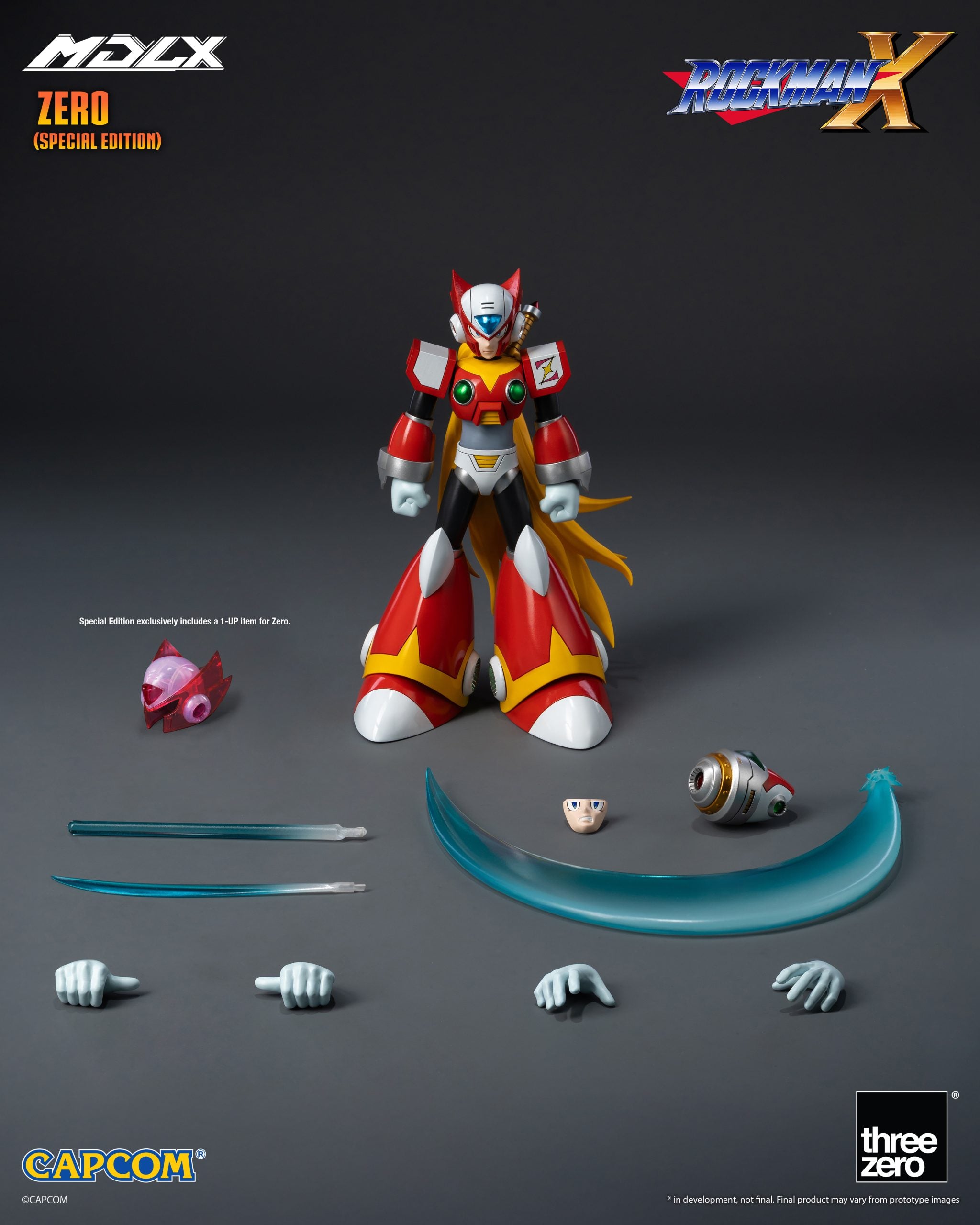 SPECIAL ORDER threezero - MDLX - Rockman X - ZERO [EXCLUSIVE]