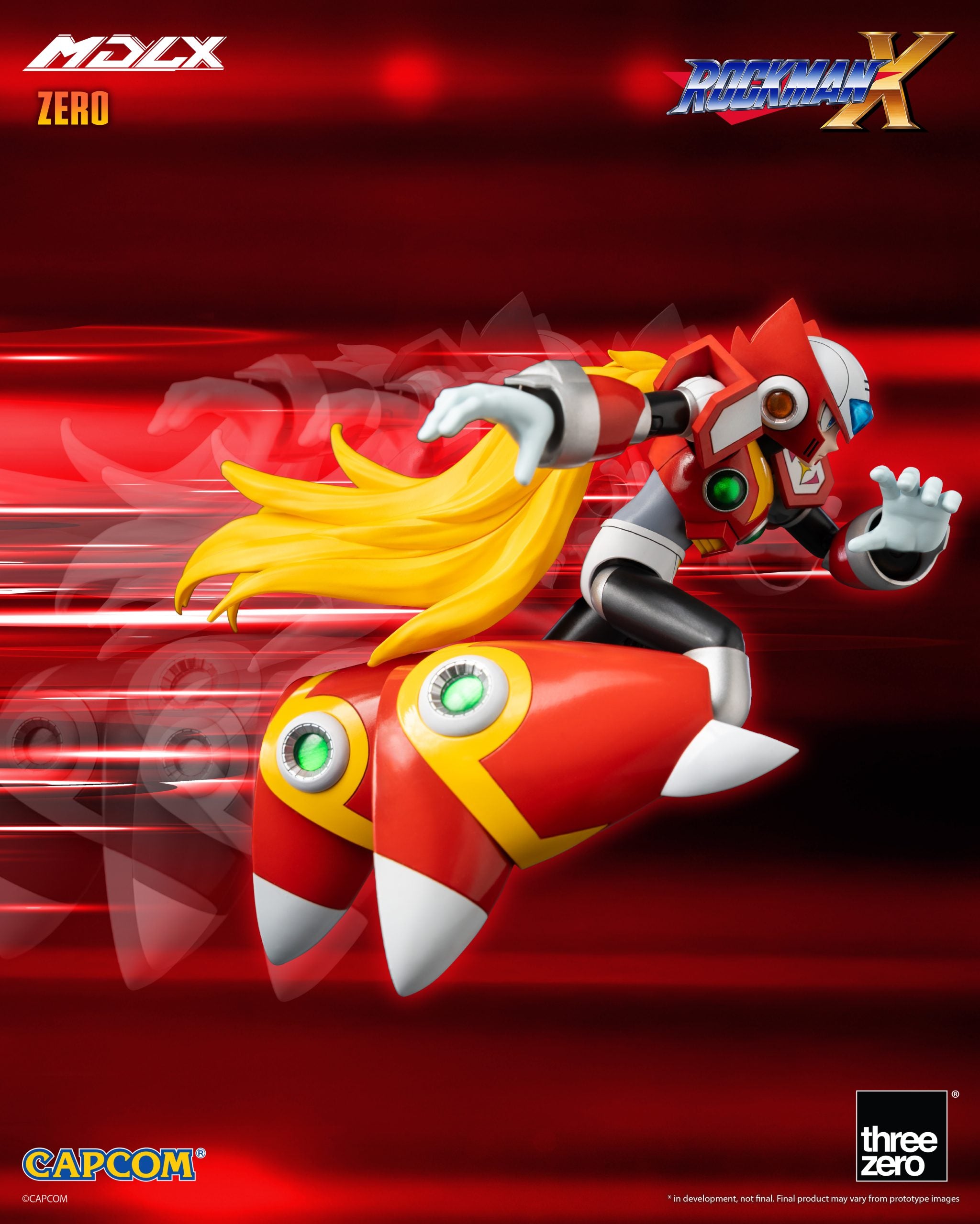 SPECIAL ORDER threezero - MDLX - Rockman X - ZERO [EXCLUSIVE]