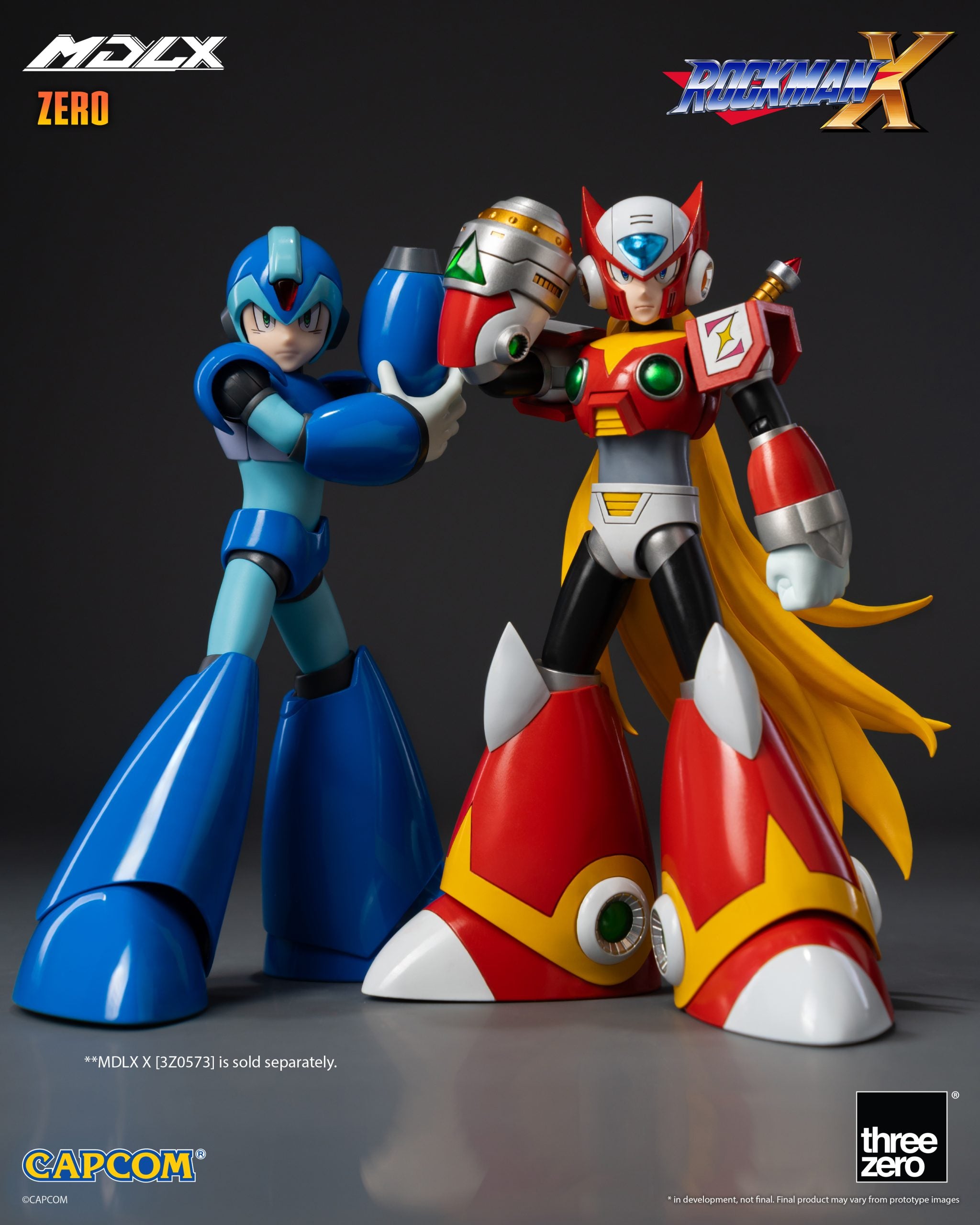 SPECIAL ORDER threezero - MDLX - Rockman X - ZERO [EXCLUSIVE]