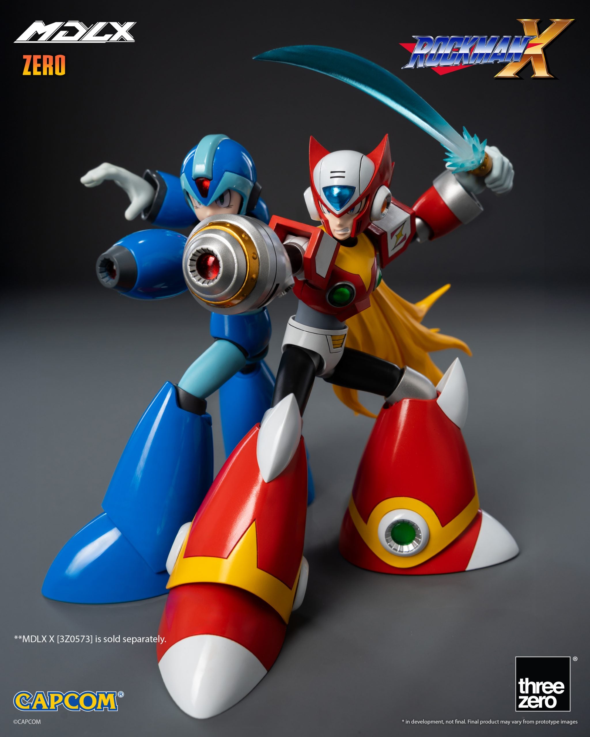 SPECIAL ORDER threezero - MDLX - Rockman X - ZERO [EXCLUSIVE]