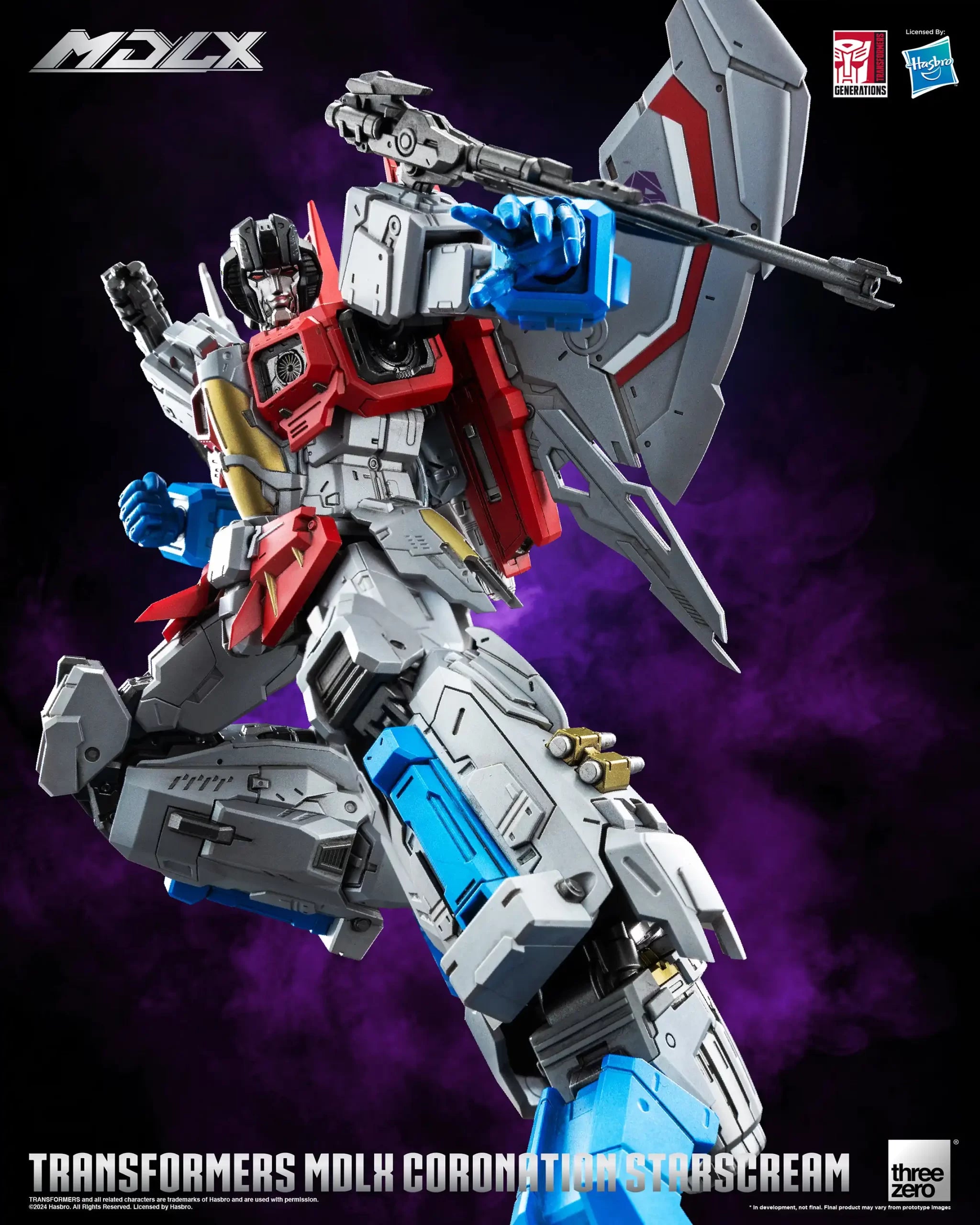 PRE-ORDER threezero - Transformers - MDLX Coronation Starscream