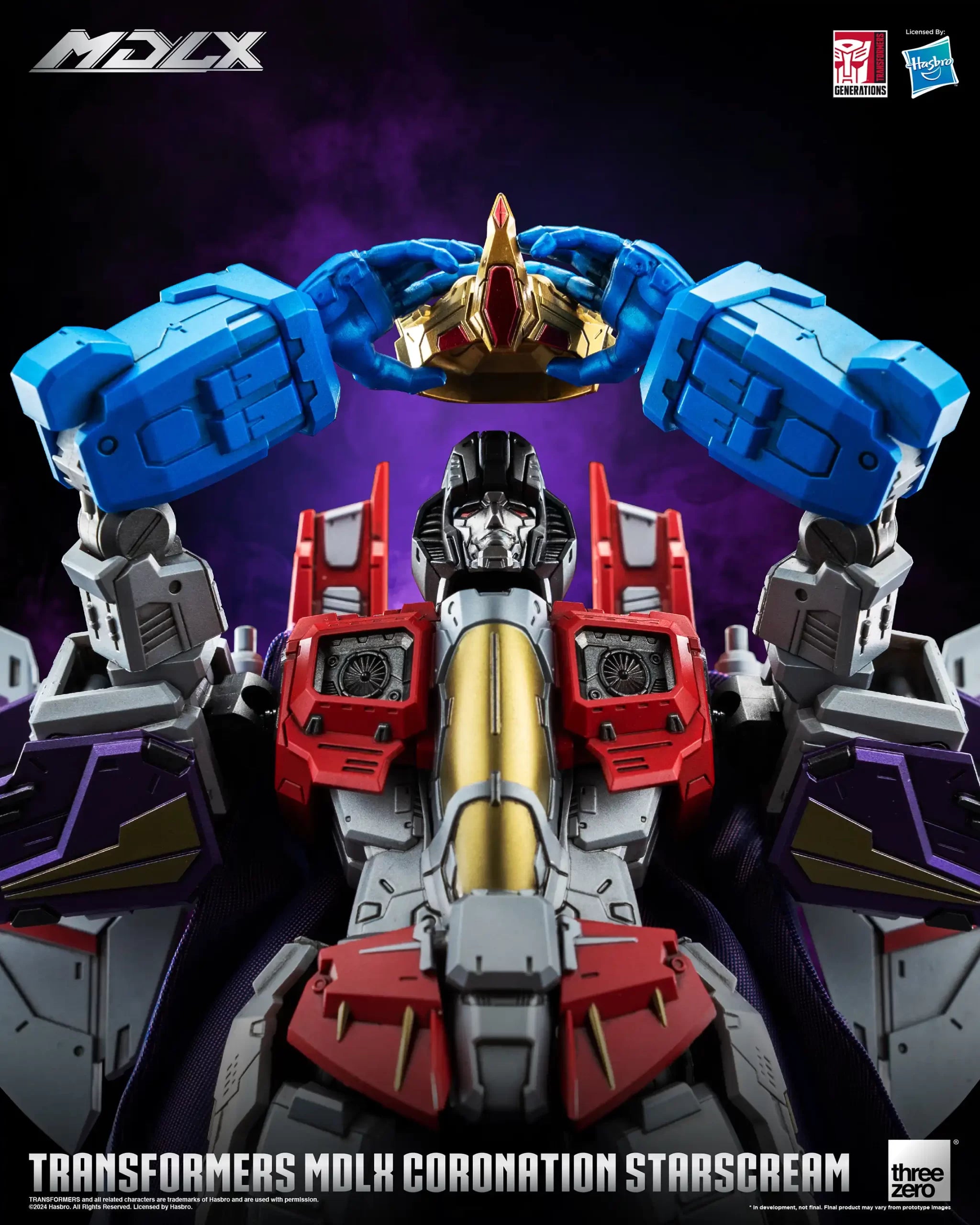 PRE-ORDER threezero - Transformers - MDLX Coronation Starscream