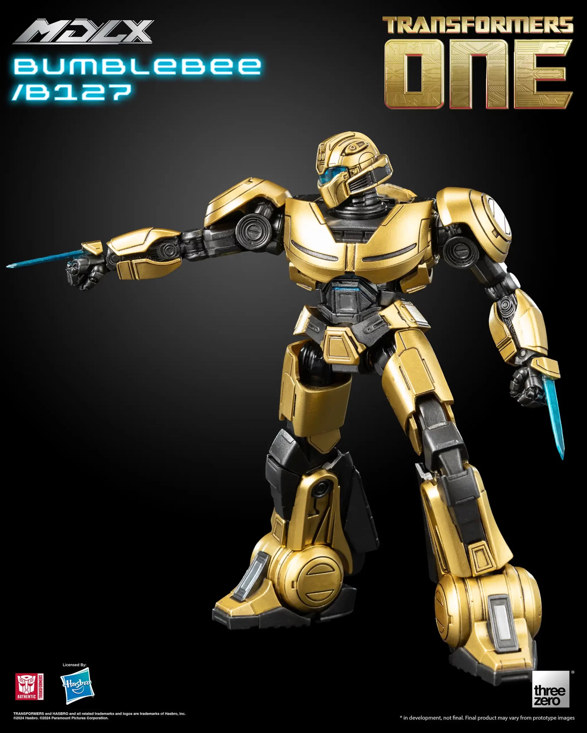 PRE-ORDER threezero - MDLX - Transformers One - Bumblebee/B127