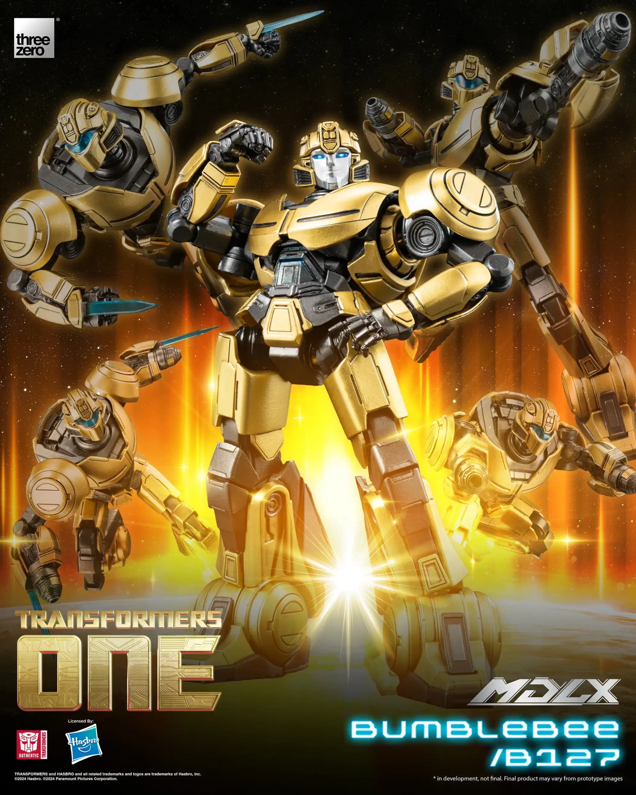 PRE-ORDER threezero - MDLX - Transformers One - Bumblebee/B127