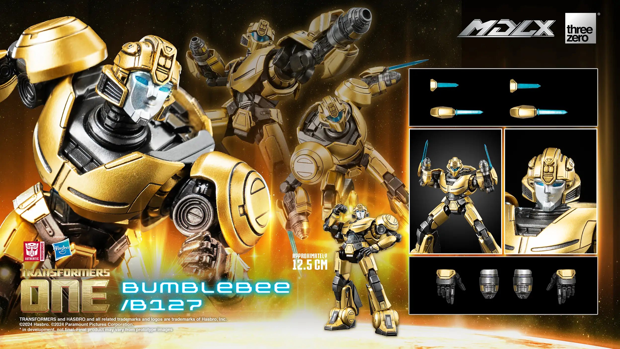 PRE-ORDER threezero - MDLX - Transformers One - Bumblebee/B127
