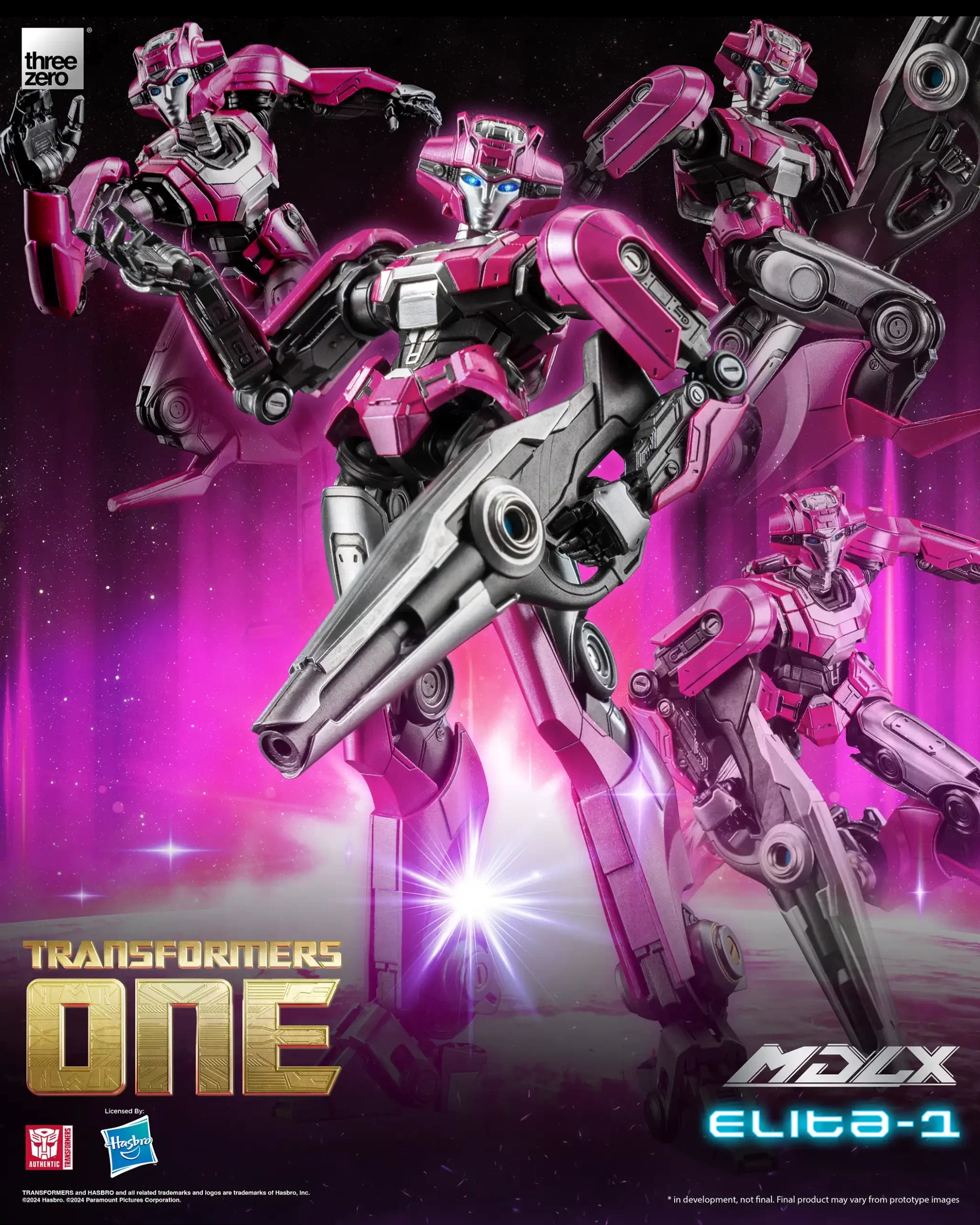 PRE-ORDER threezero - MDLX - Transformers One - Elita-1