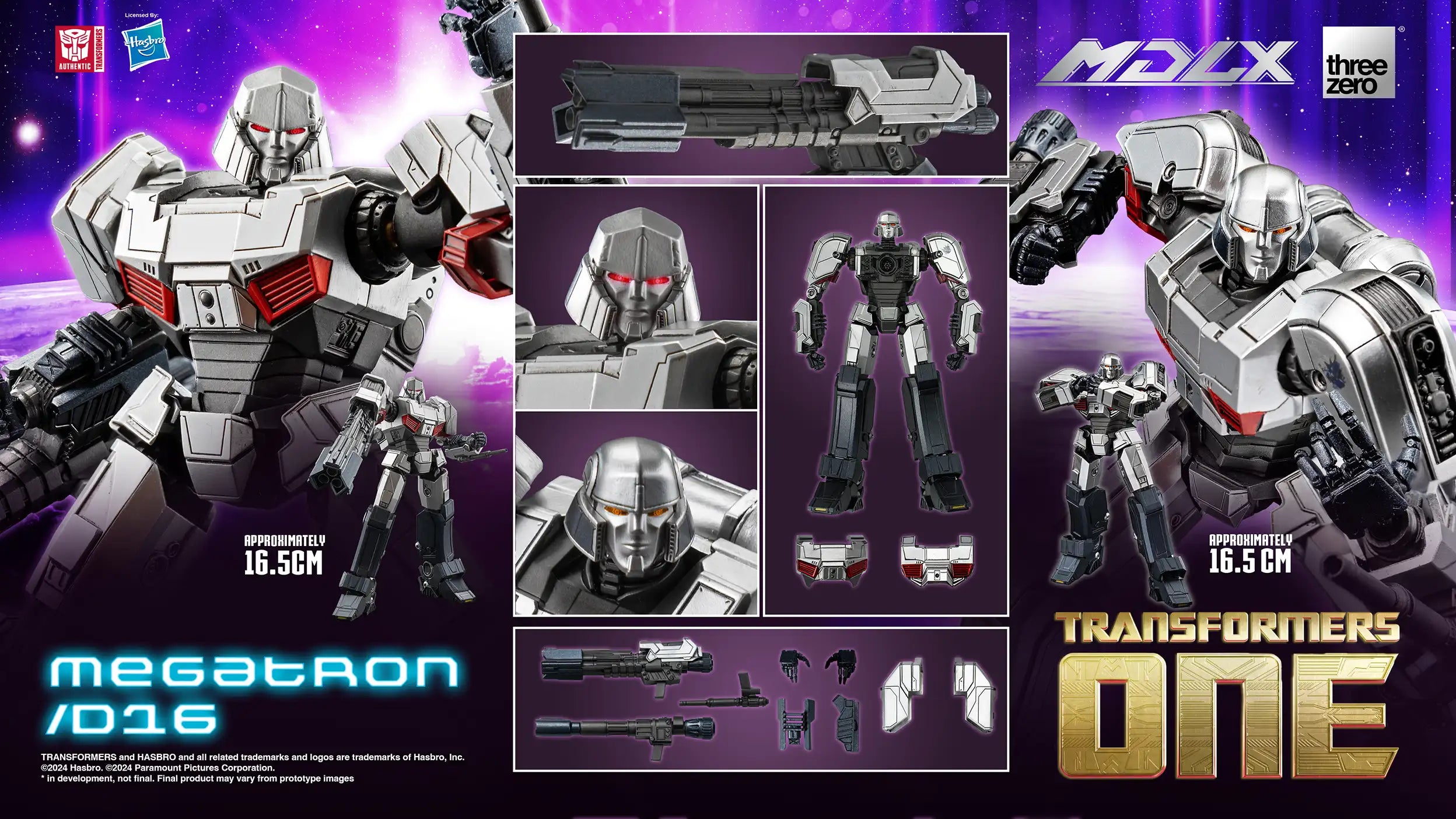 PRE-ORDER threezero - MDLX - Transformers One - Megatron/D16